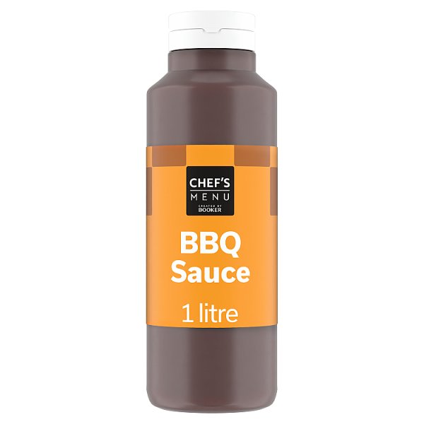 Chef's Menu BBQ Sauce Restaurant Quality Smoky Flavour for Grilled Meats and Vegetables