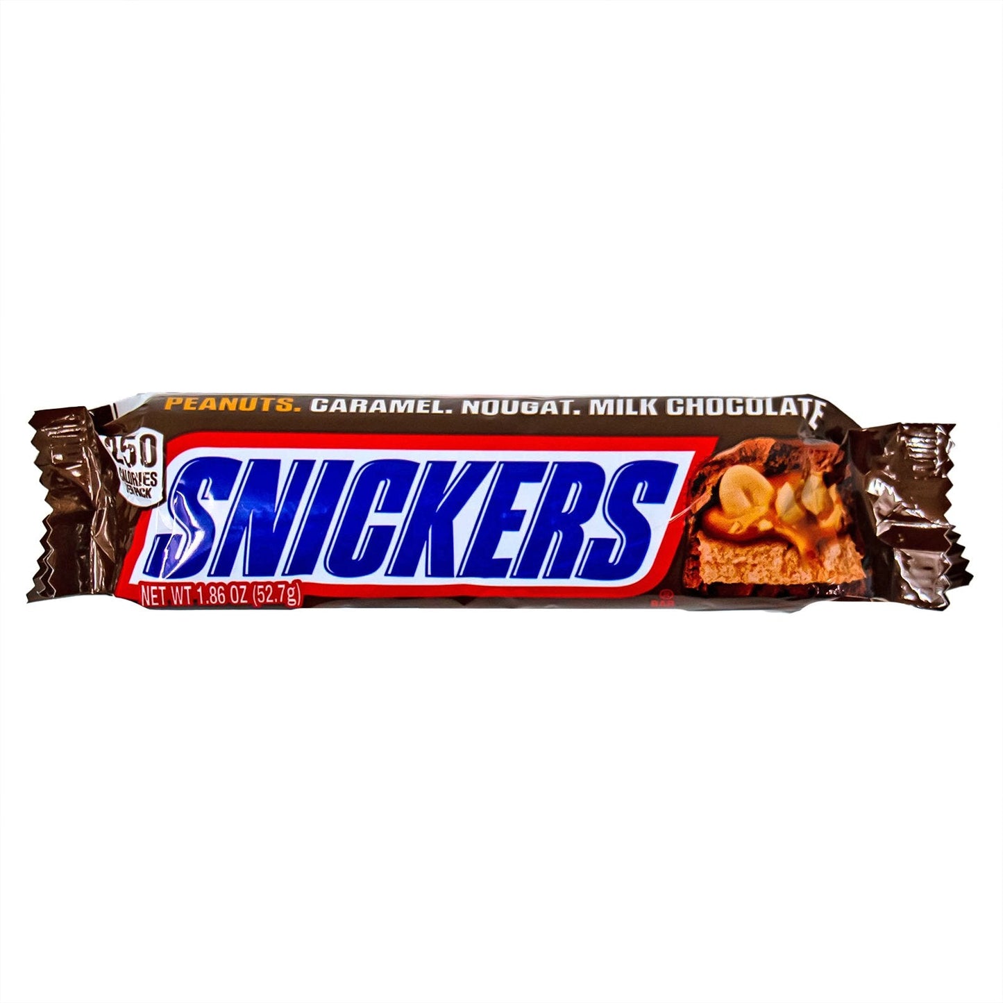 Snickers Caramel, Nougat, Peanuts & Milk Chocolate Bars Multipack £1.50 PMP 3x41.7g – 22 x 3pk