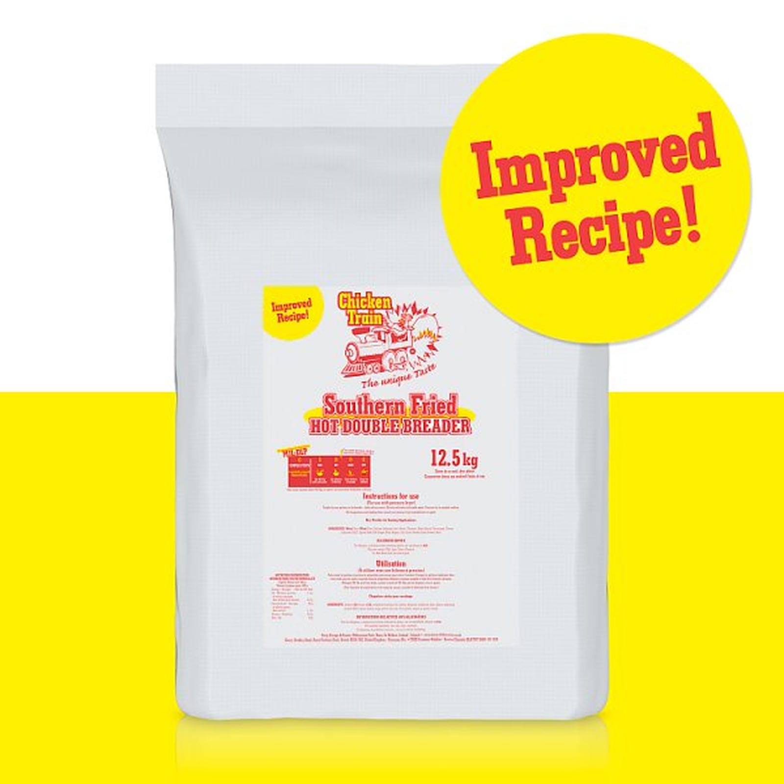 Chicken Train Southern Fried Hot Double Breader 12.5kg