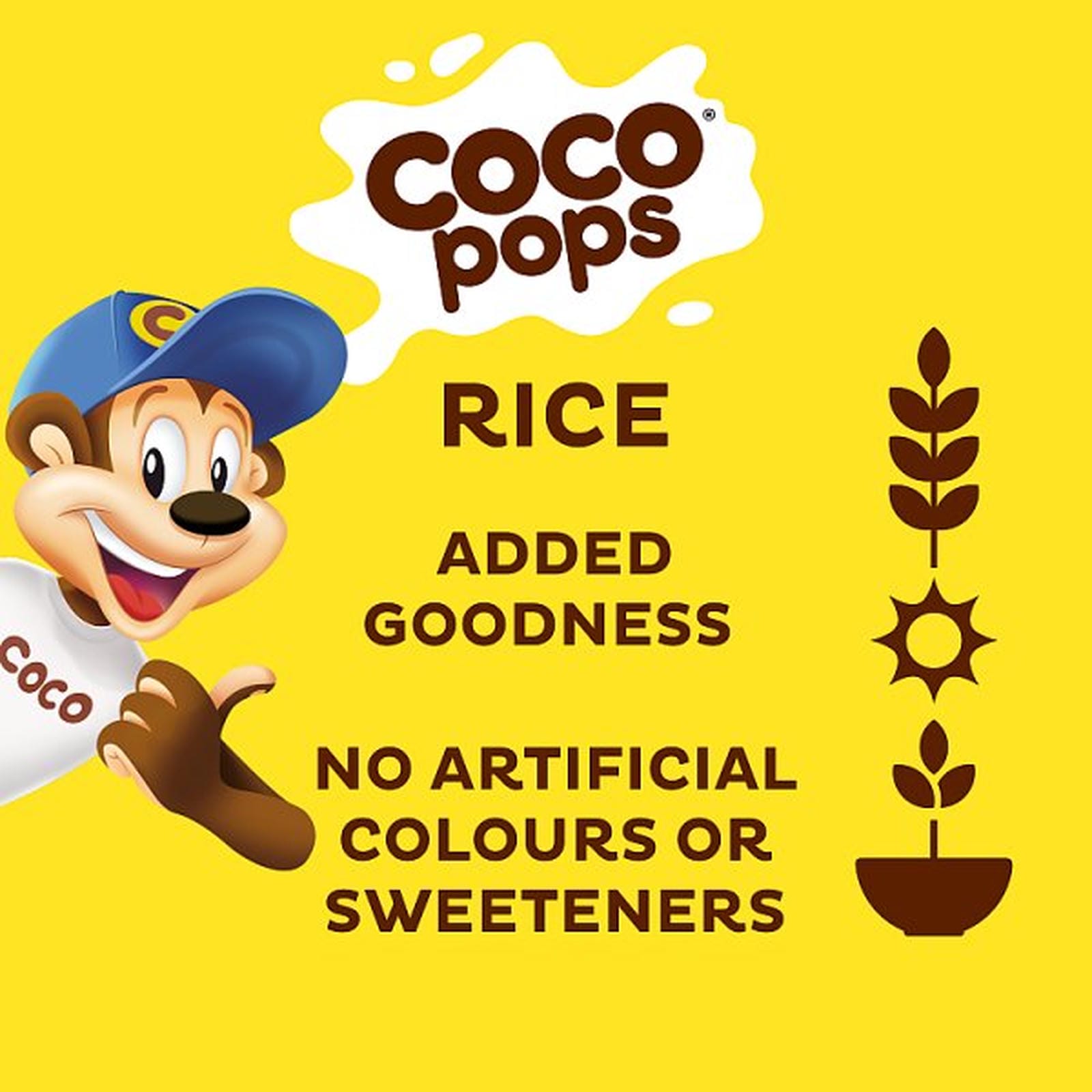 Kellogg's Coco Pops Breakfast Cereal Portion Packs 40 x 35g