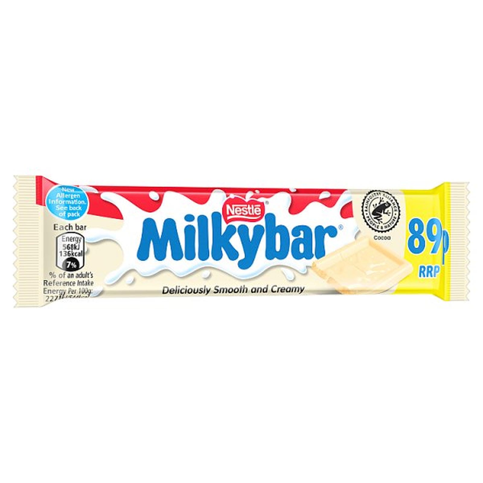 Milkybar White Chocolate Bar 25g PMP 89p