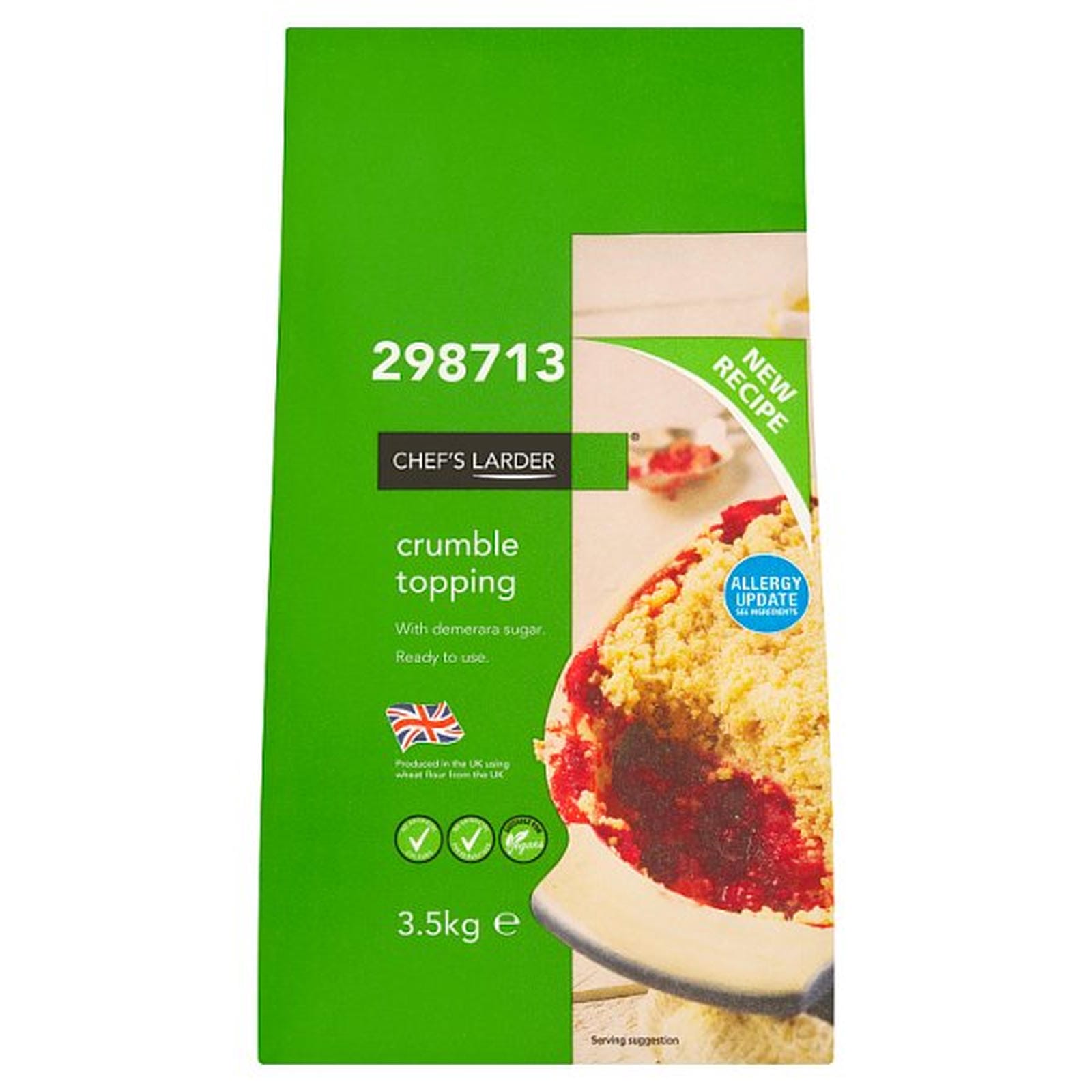 Chef's Larder Crumble Topping 3.5kg