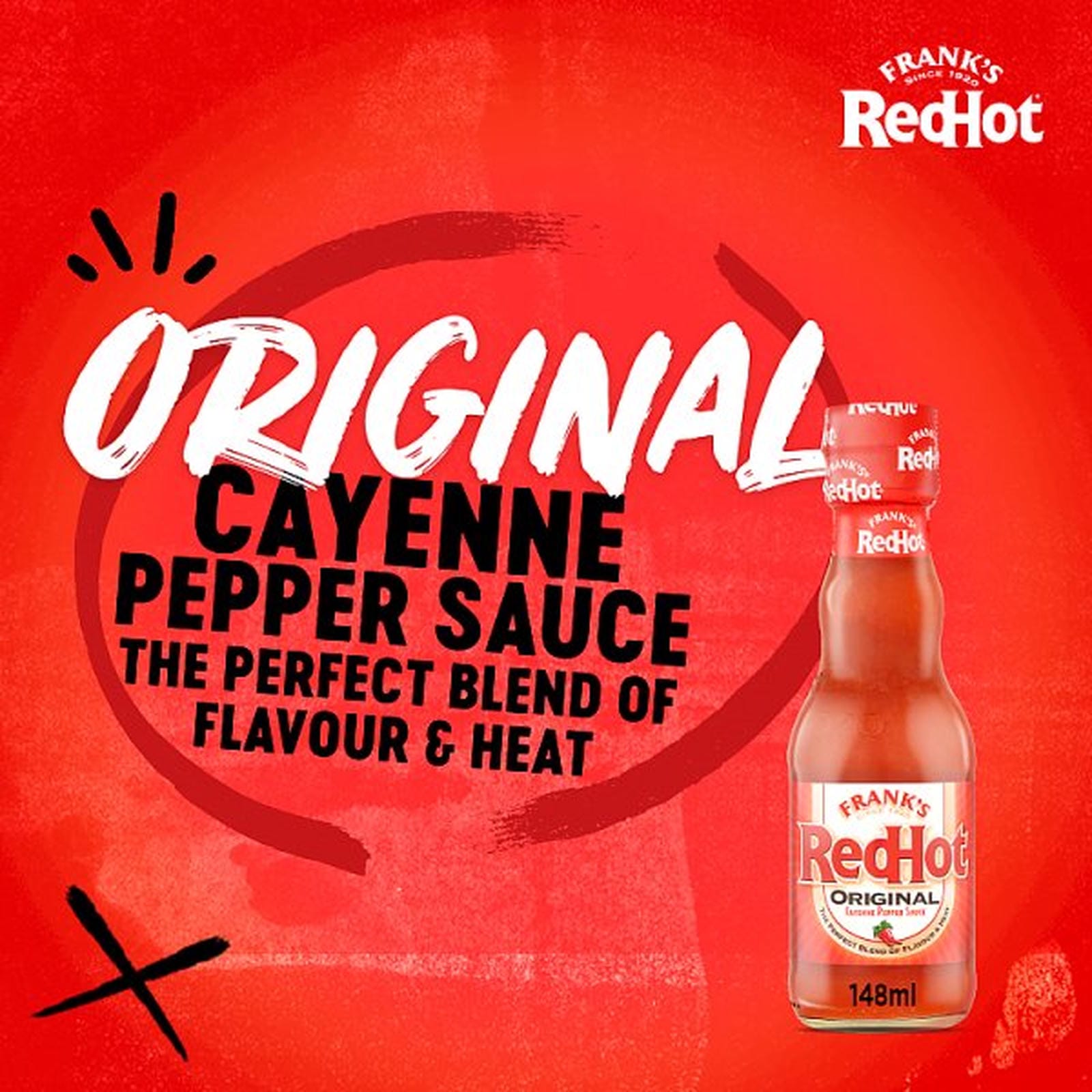 Frank's RedHot Original Cayenne Pepper Hot Sauce 148ml