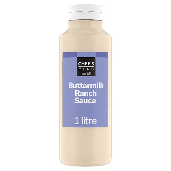 Chef's Menu Buttermilk Ranch Sauce Creamy Herbal Flavour Ideal For Salads Dips And Marinades 1 Litre
