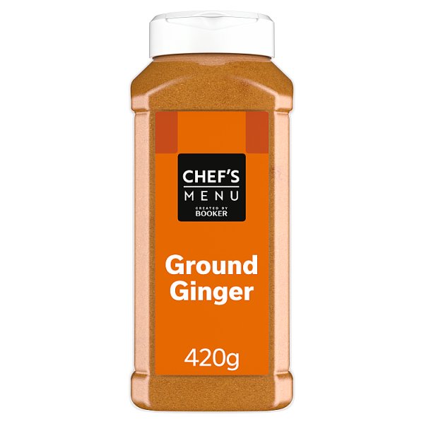 Chef's Menu Ground Ginger 420g Spice For Curries, Stir-Fries, Beverages And Baking Ideal For Savoury And Sweet Dishes
