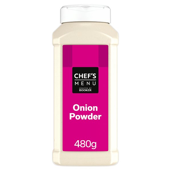 Onion Powder Chef's Menu 480g Dried Seasoning for Cooking and Batch Prep for Professional Kitchens