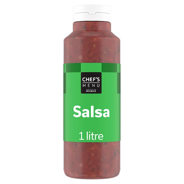 Salsa Chef's Menu Salt Reduced Free From Artificial Colours Foodservice 1 Litre Jar