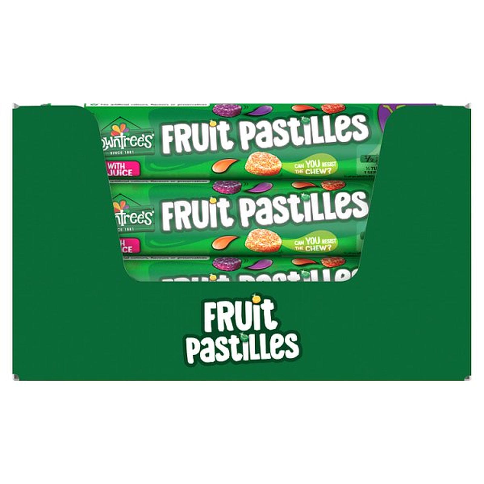 Rowntree's Fruit Pastilles Sweets Tube 48g
