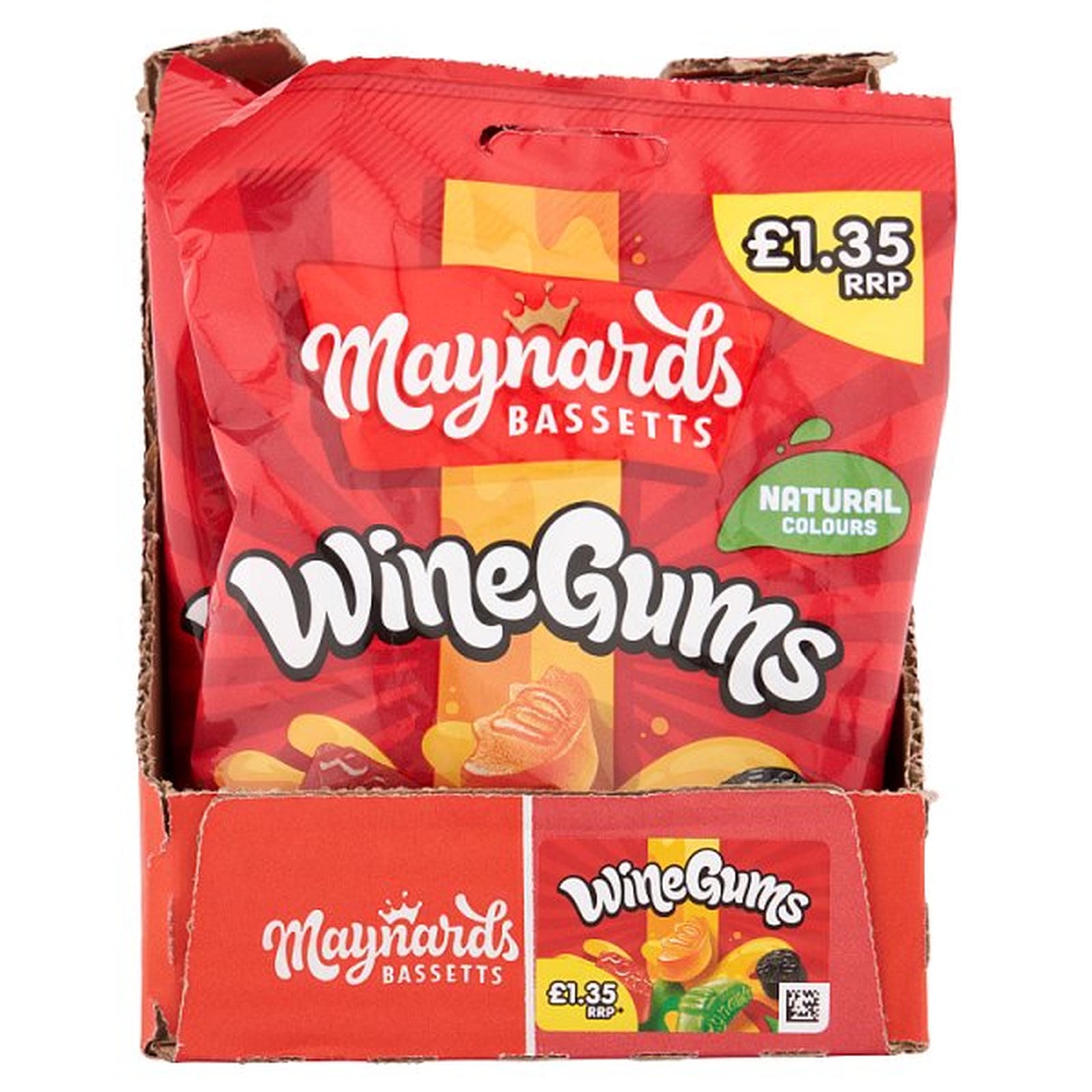Maynards Bassetts Wine Gums Sweets Sharing Bag £1.35 PMP 130g