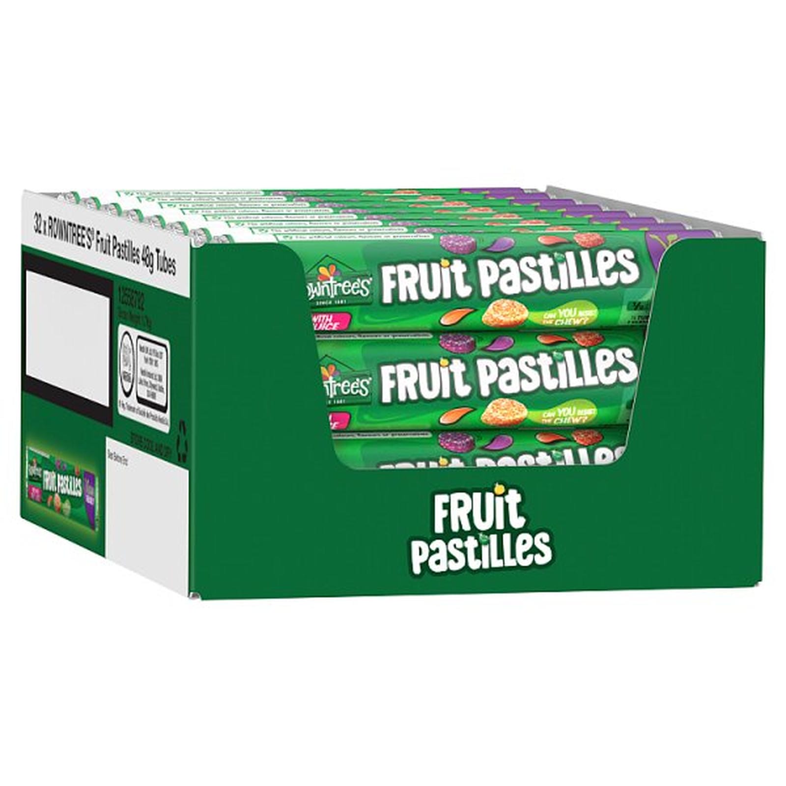 Rowntree's Fruit Pastilles Sweets Tube 48g