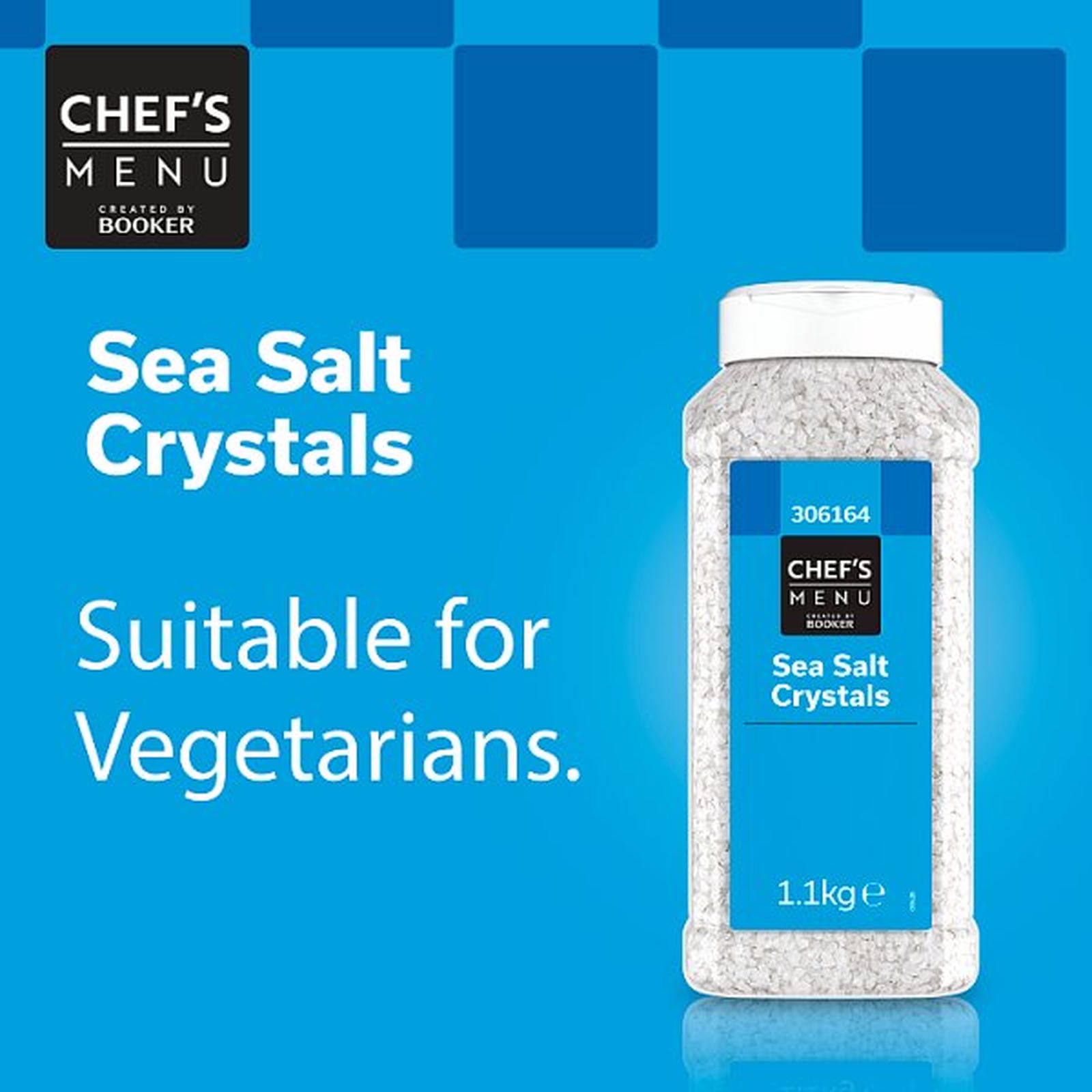 Chef's Menu Sea Salt Crystals 1.1kg