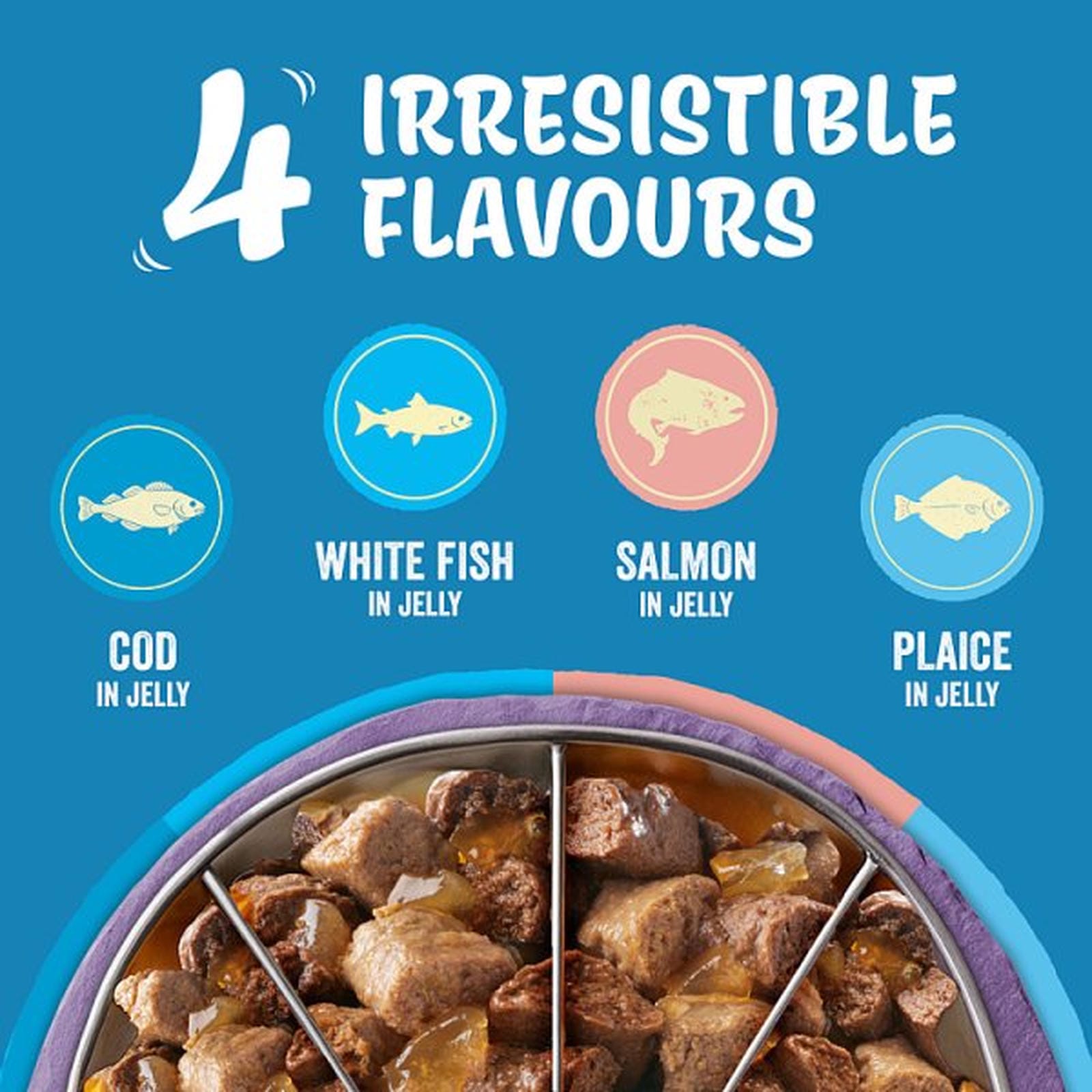 FELIX Original Fish Selection in Jelly Wet Cat Food 12x85g PMP