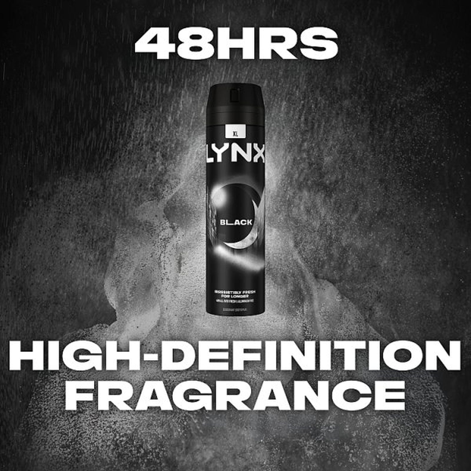 Lynx Aerosol Body Spray Black 200 ml