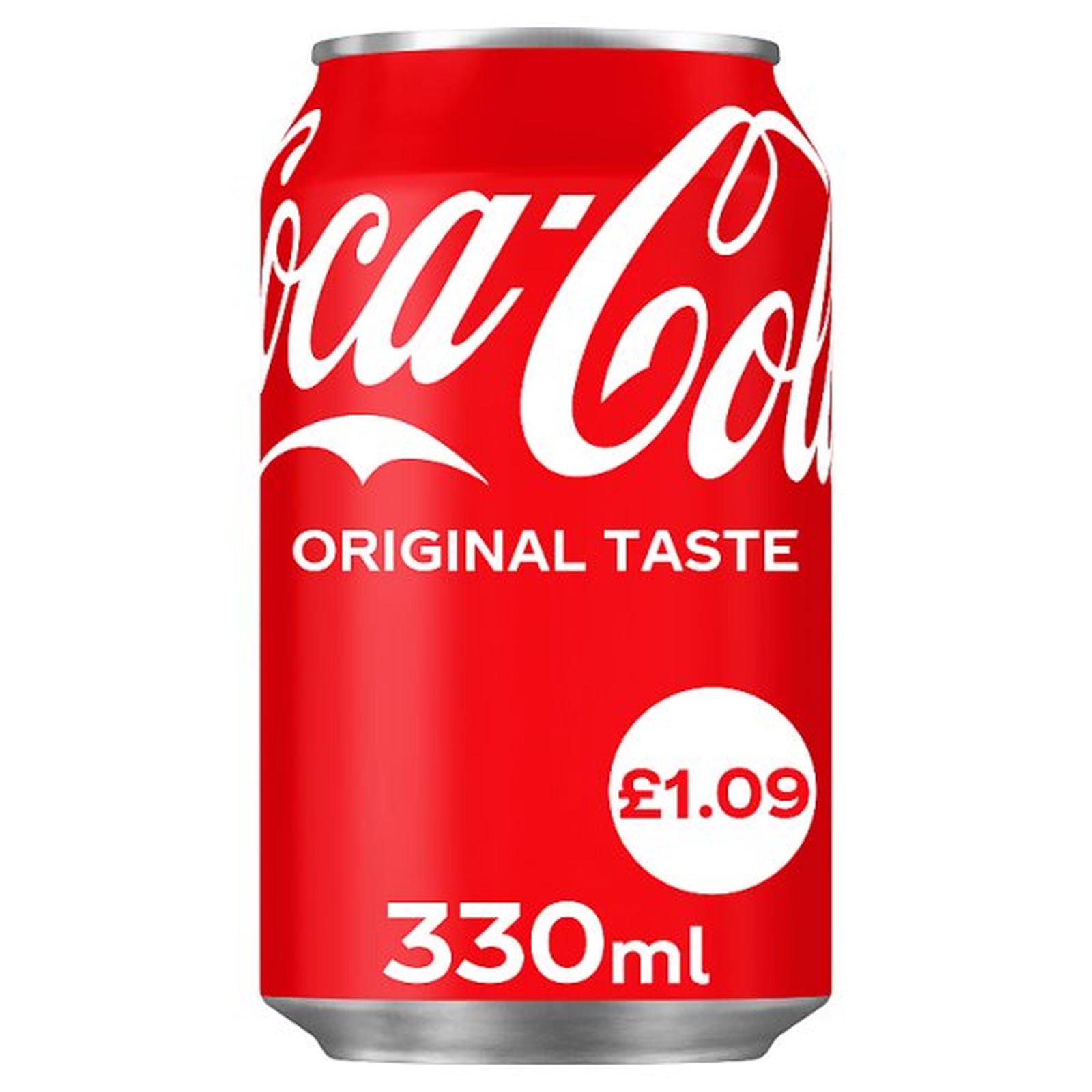 Coca-Cola Original Taste 24 x 330ml PM £1.09