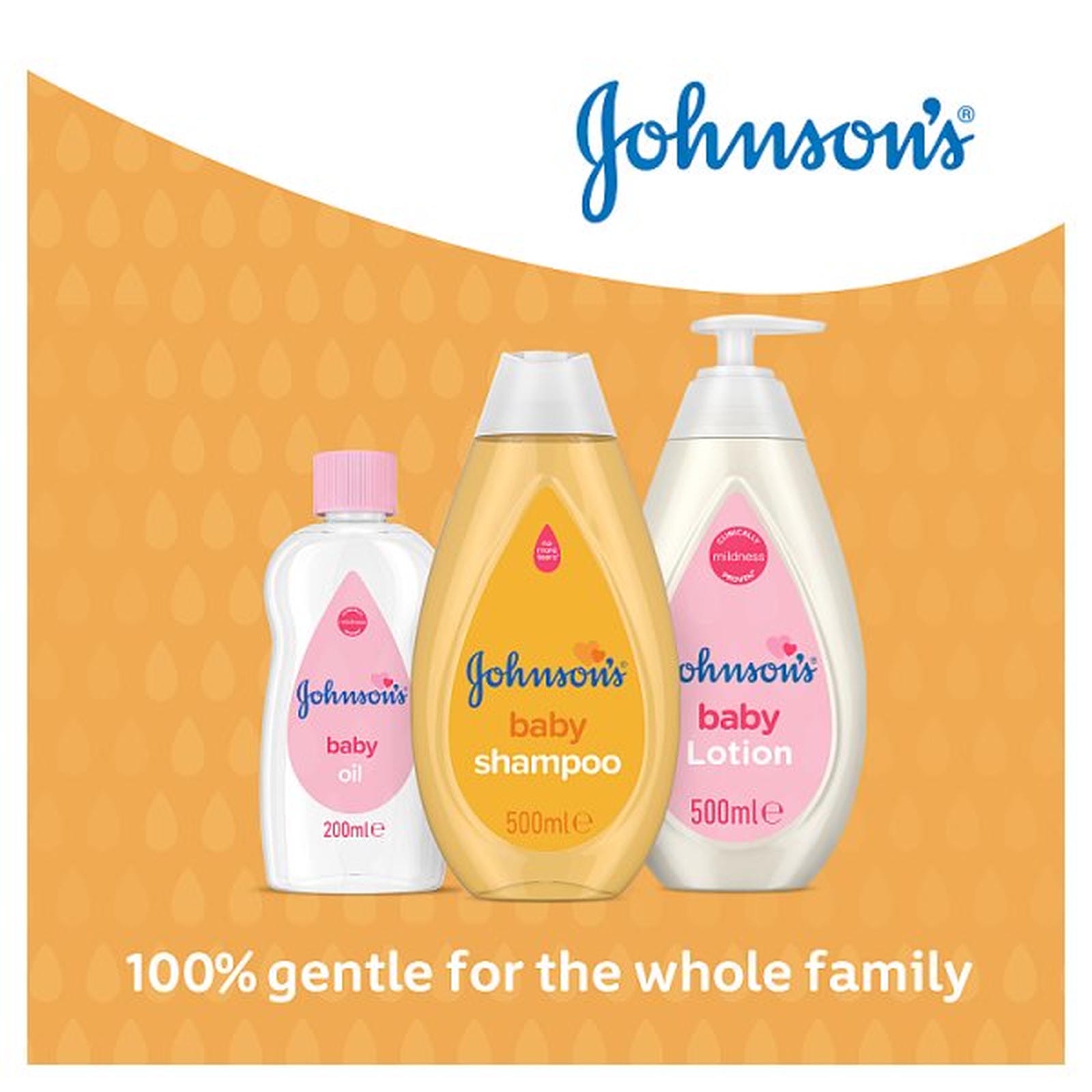 Johnson's Baby Shampoo Without Dyes Sulphates & Soap 300 ml