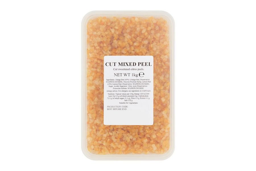 Curtis Catering Cut Mixed Peel 1kg – 1 x 1kg