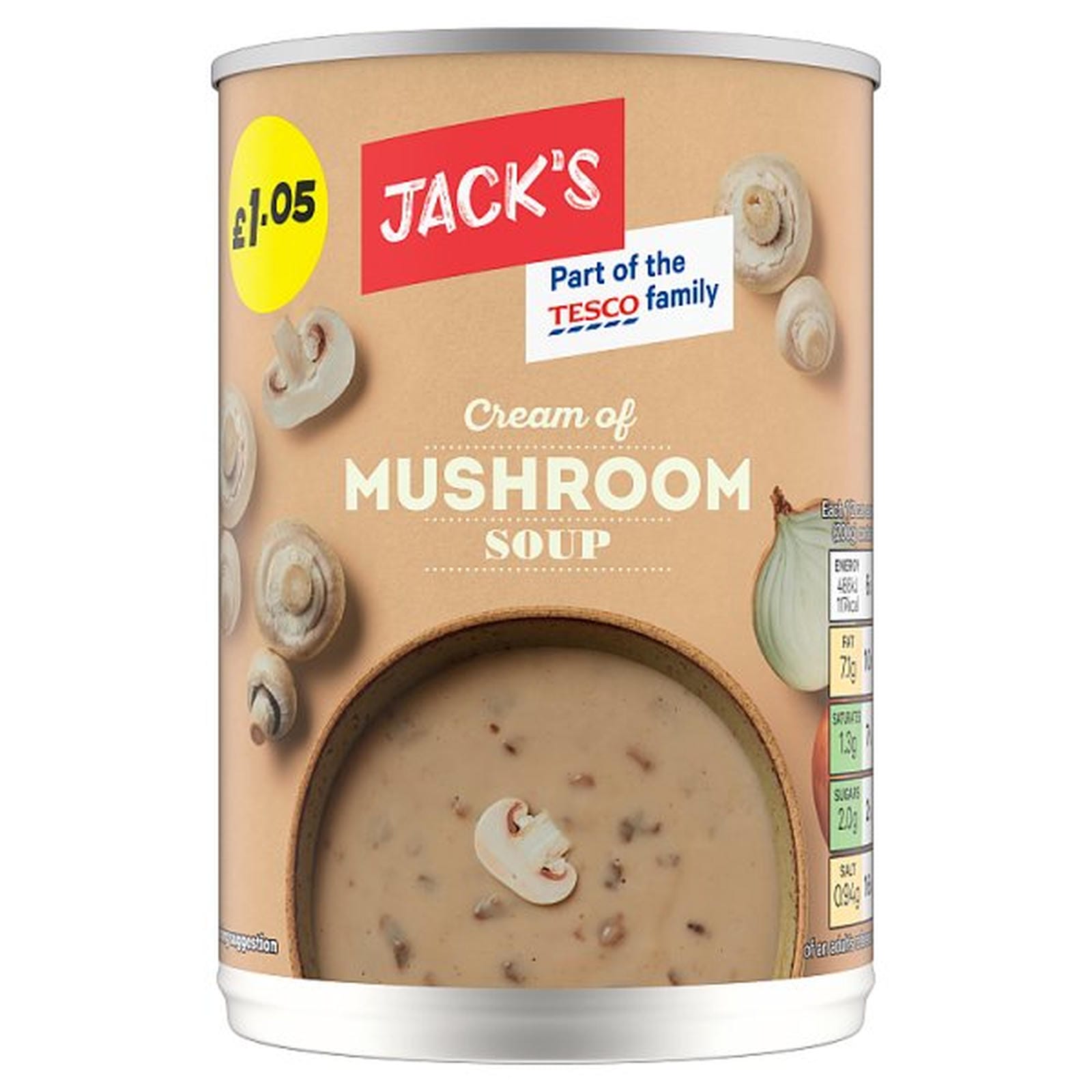 Jack's Cream of Mushroom Soup 400g