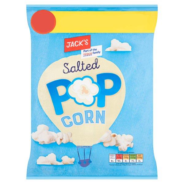 Jack's Salted Popcorn 50g – 18 x 50g