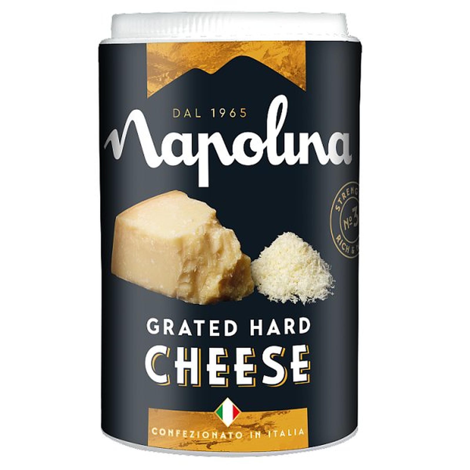 Napolina Grated Hard Cheese 50g