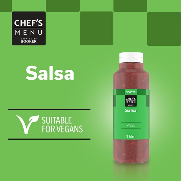 Salsa Chef's Menu Salt Reduced Free From Artificial Colours Foodservice 1 Litre Jar