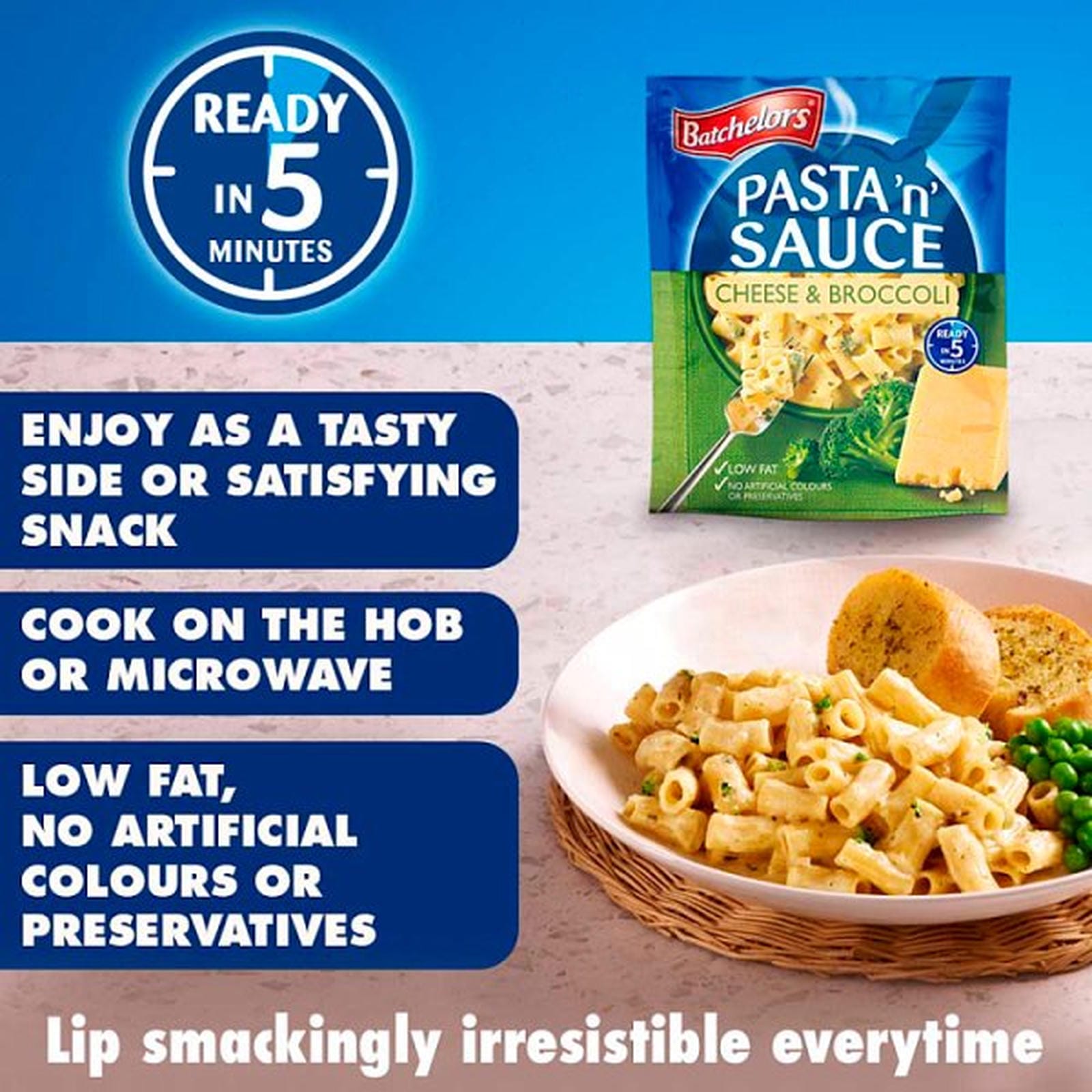 Batchelors Pasta 'n' Sauce Cheese & Broccoli 99g