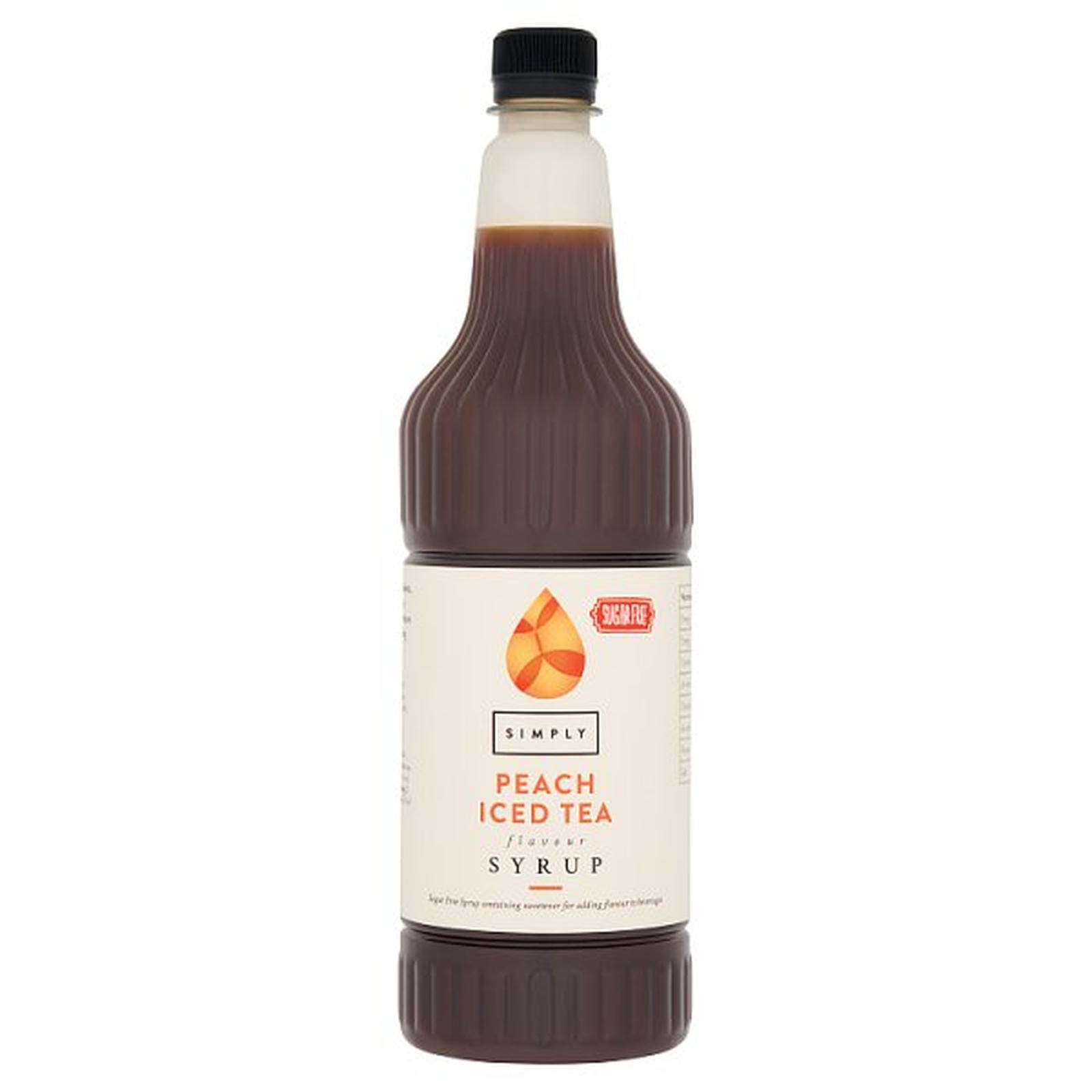 Simply Sugar Free Peach Iced Tea Flavour Syrup 1ltr