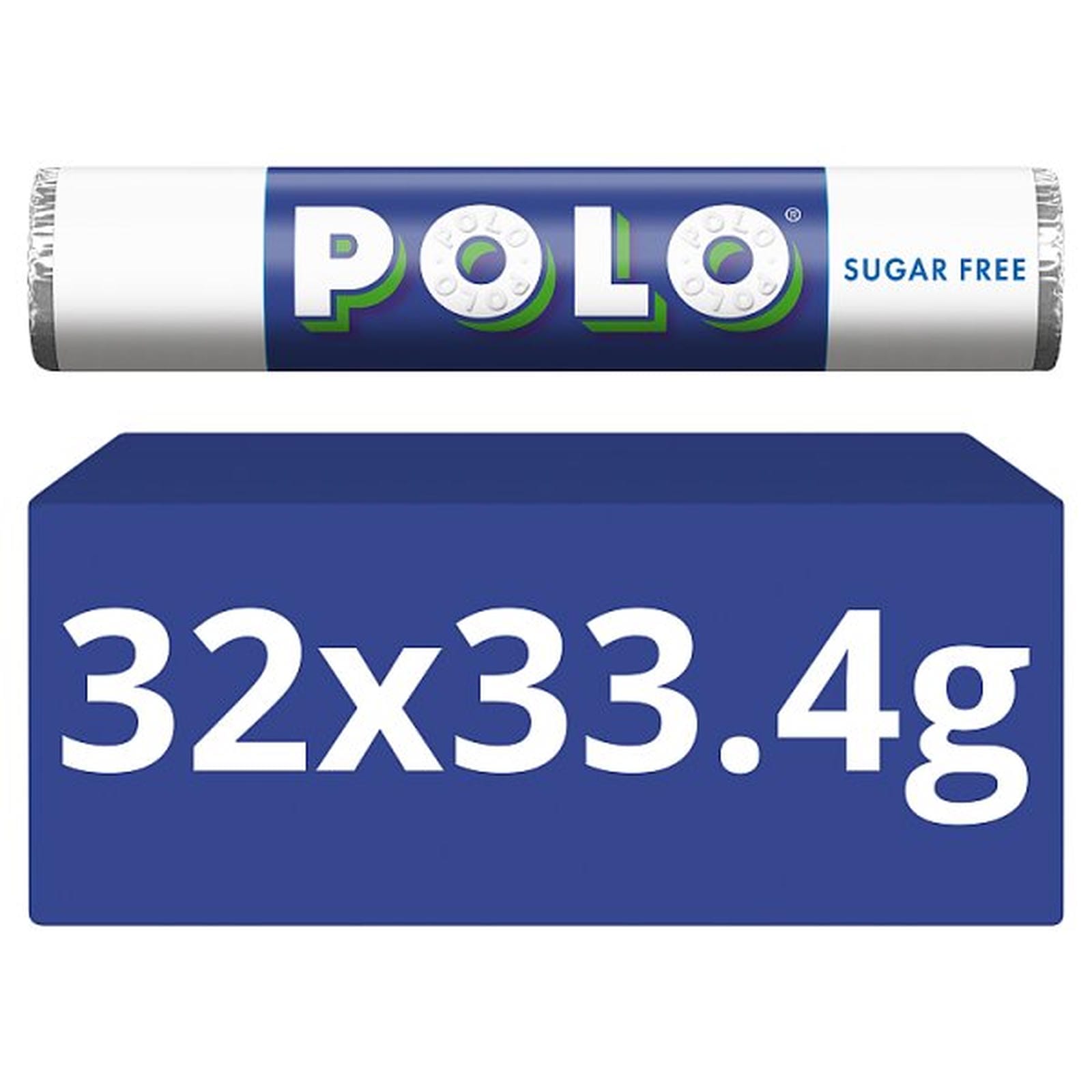 Polo Sugar Free Mint Tube 33.4g