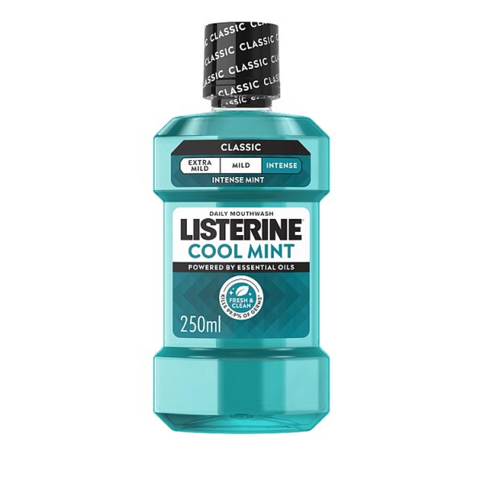 Listerine Cool Mint Mouthwash (250ml Bottle)