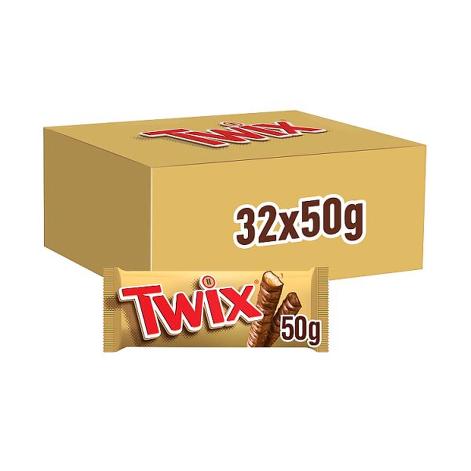 Twix Caramel Biscuit Chocolate Bar 50g