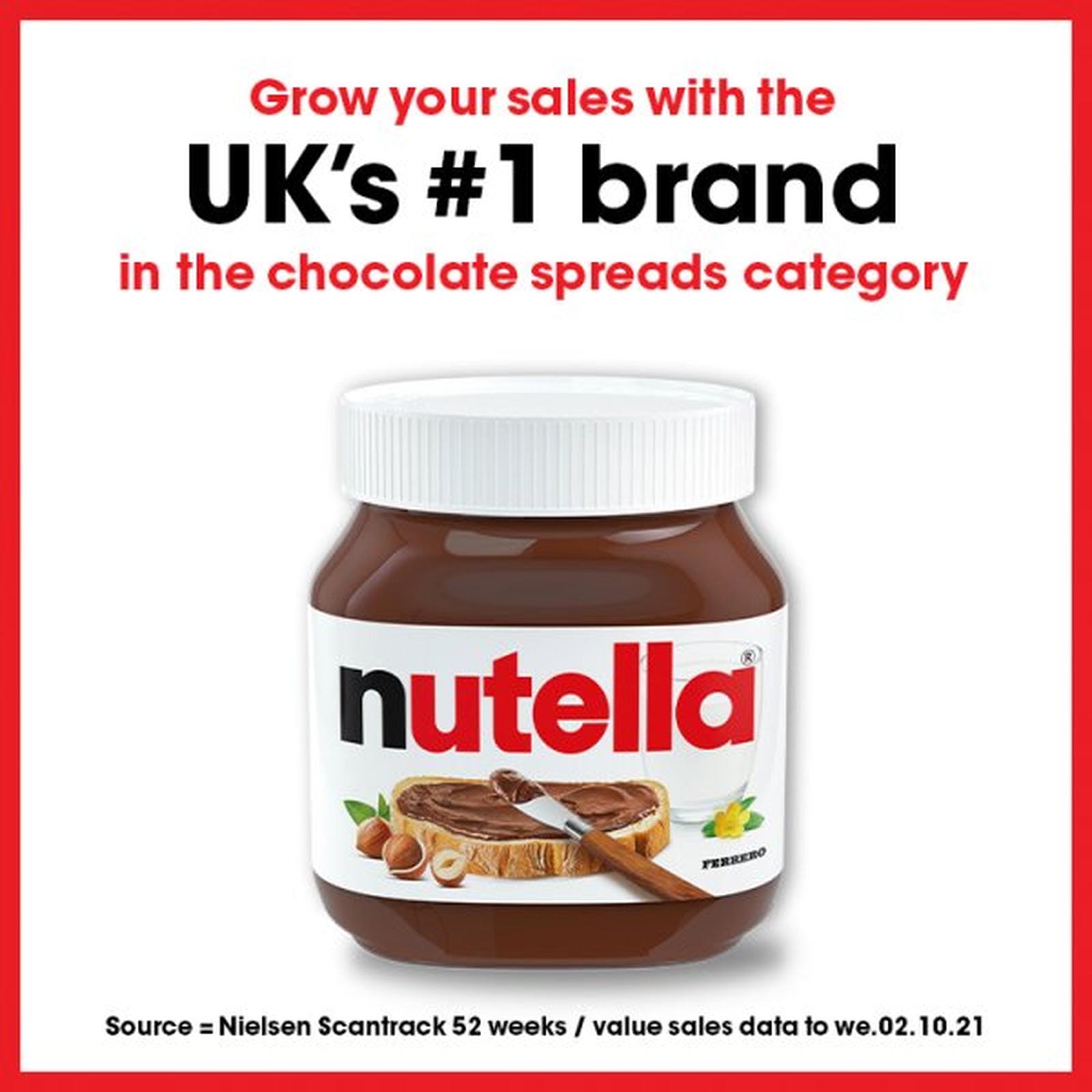 Nutella Hazelnut Spread with Cocoa 350g PMP