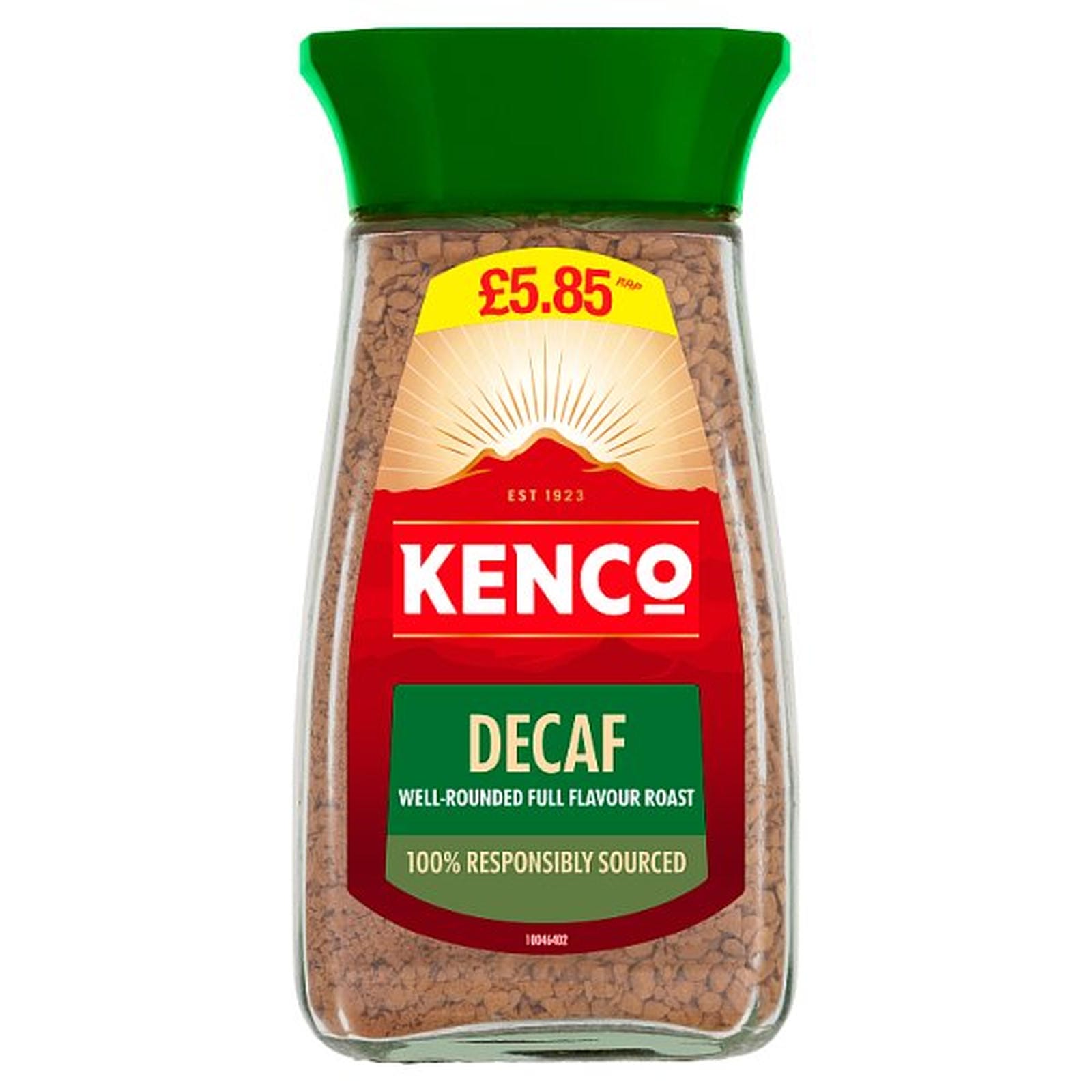 Kenco Decaf Instant Coffee 100g PMP