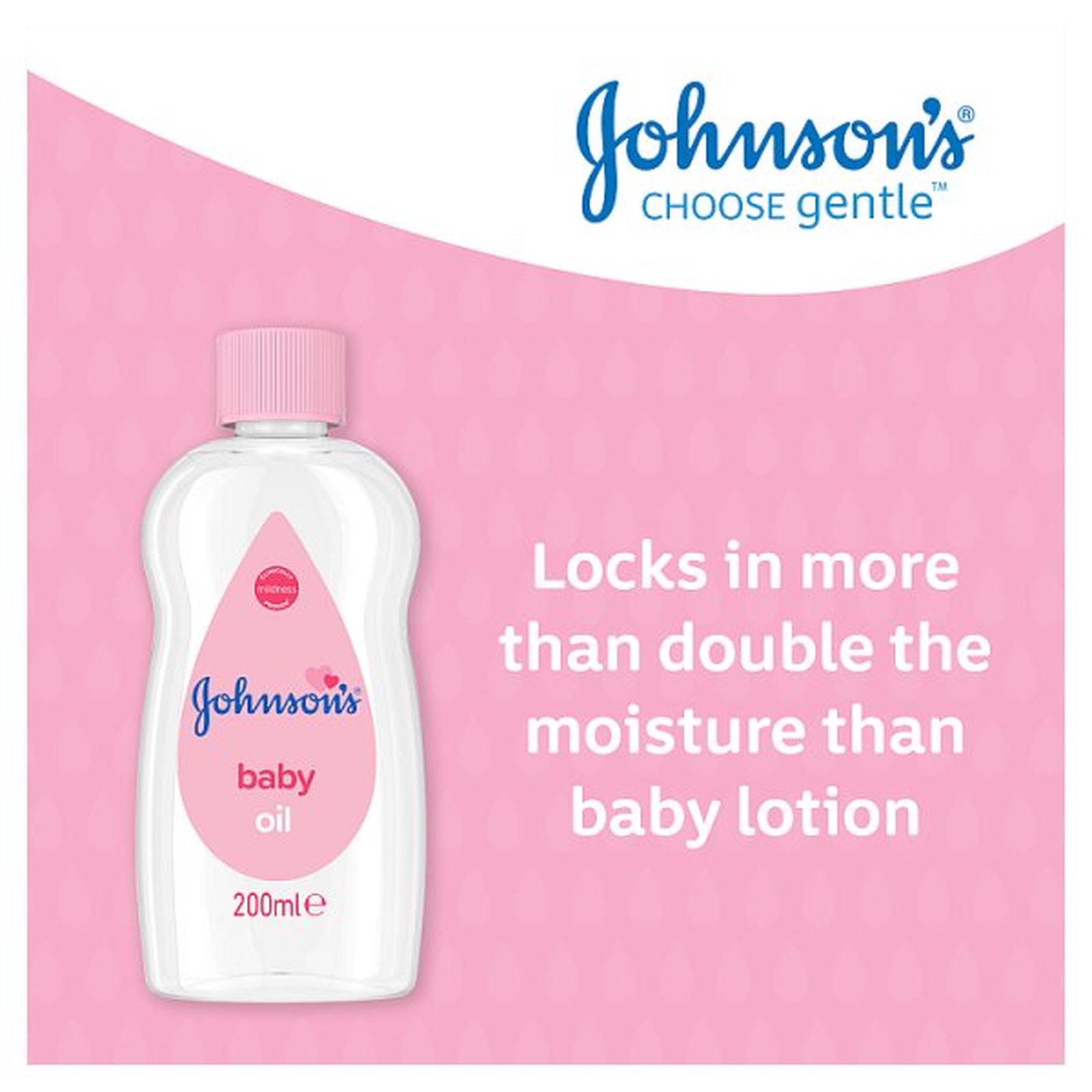 Johnson's Baby Oil 200ml