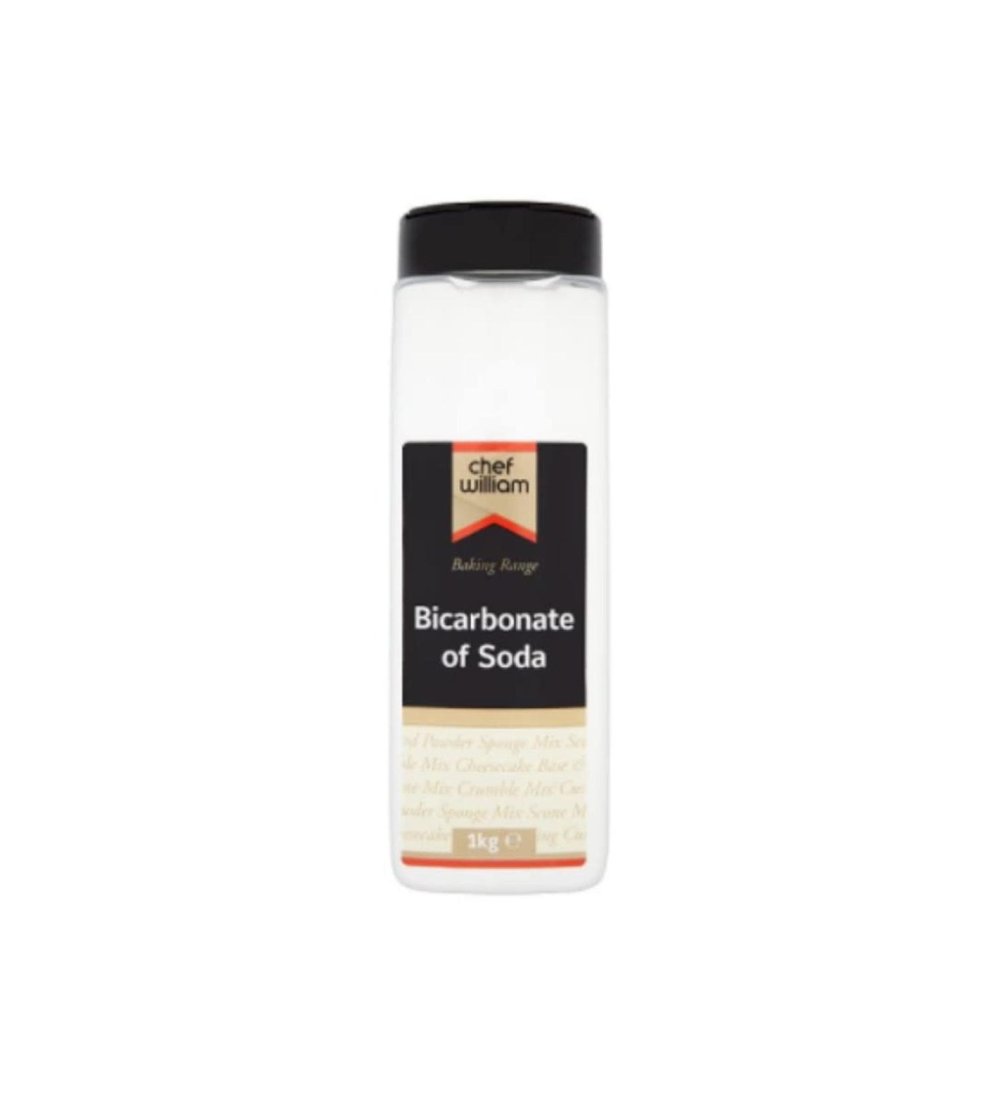 Chef William Bicarbonate of Soda 1kg – 6 x 1kg