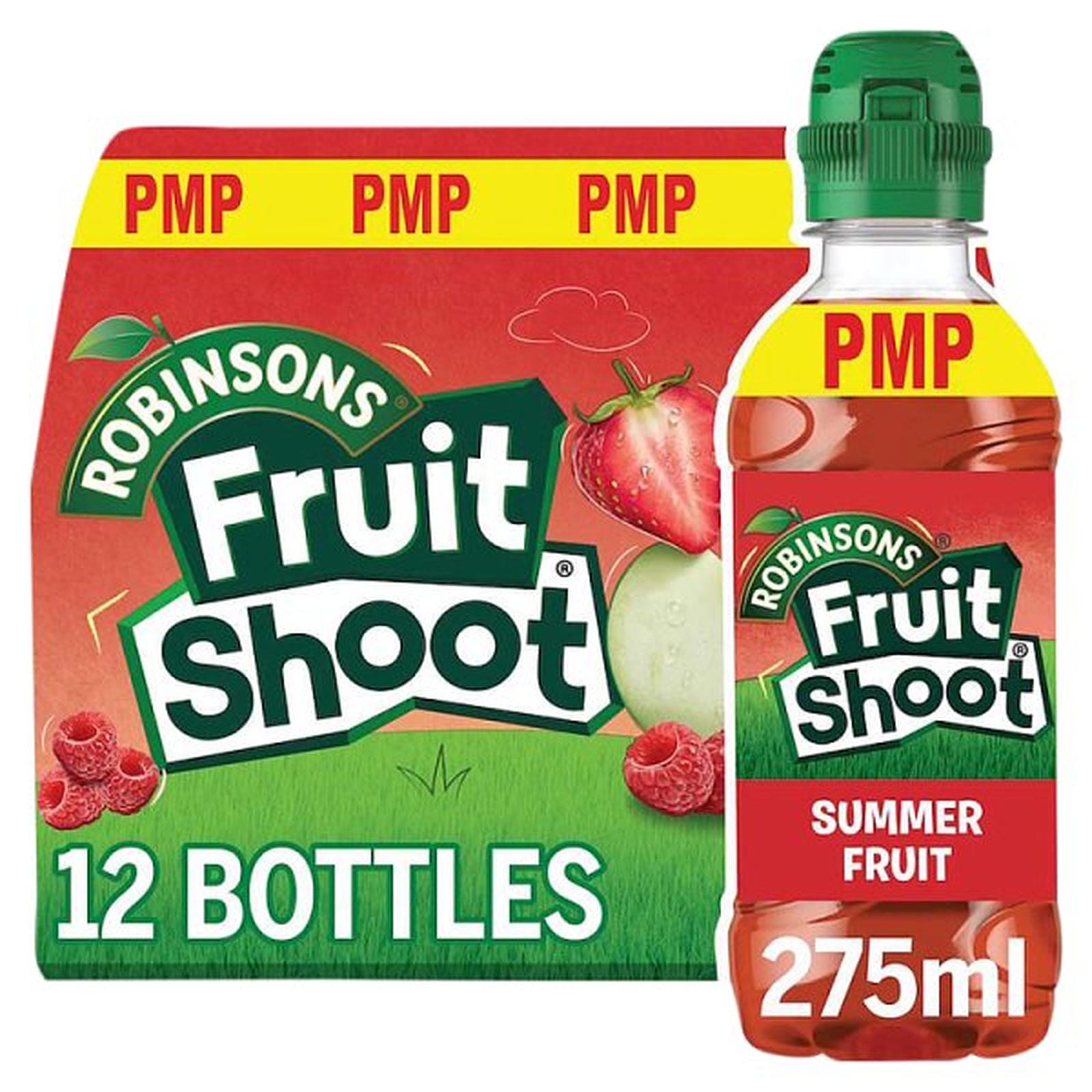 Fruit Shoot Summer Fruits PMP bottles x 12 275ml