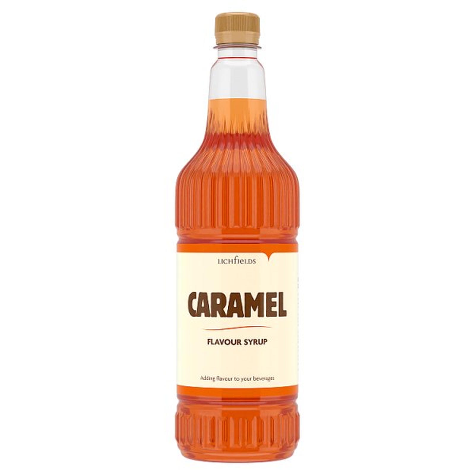 Lichfields Caramel Flavour Syrup 1 Litre