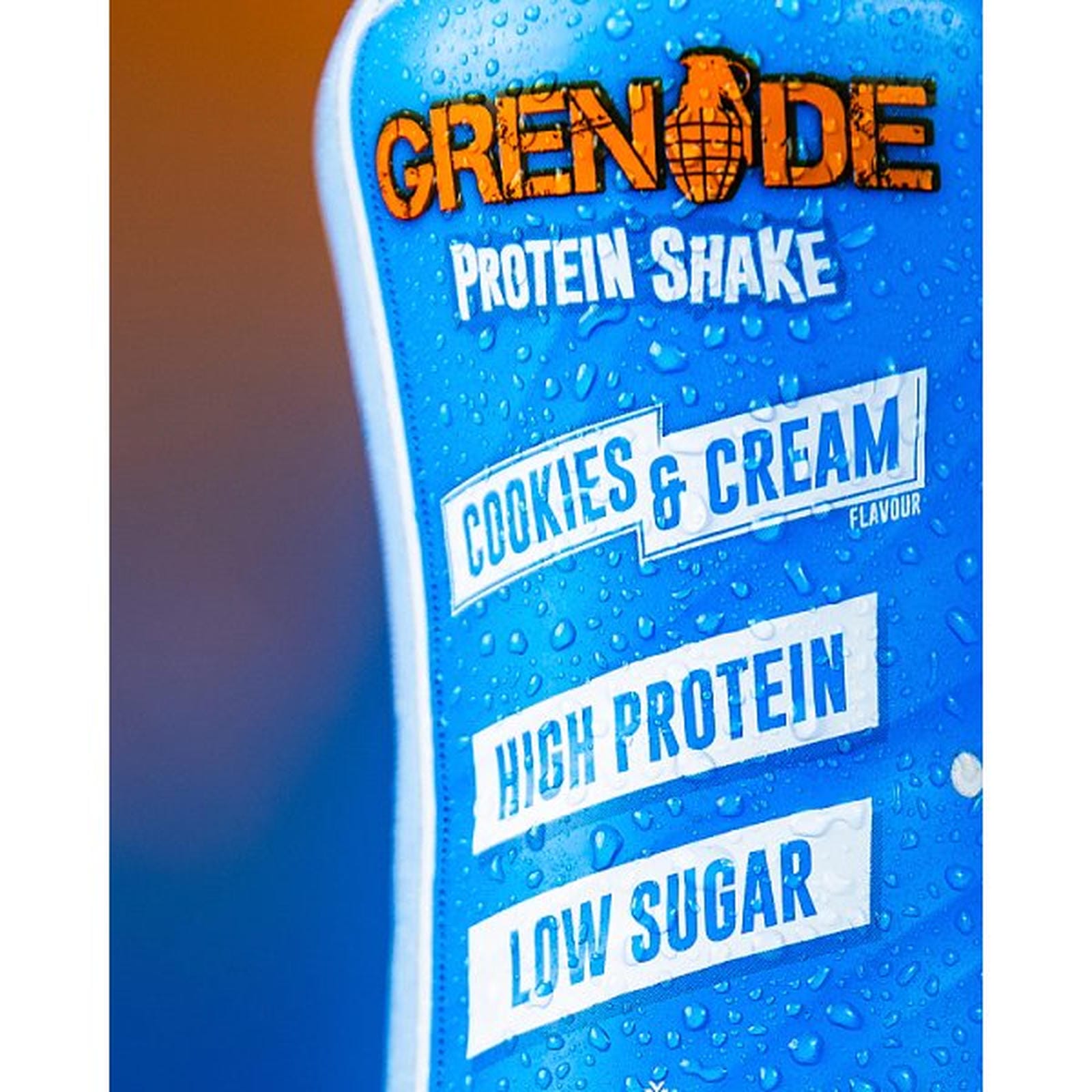 Grenade Cookies & Cream Flavour Protein Shake 330ml