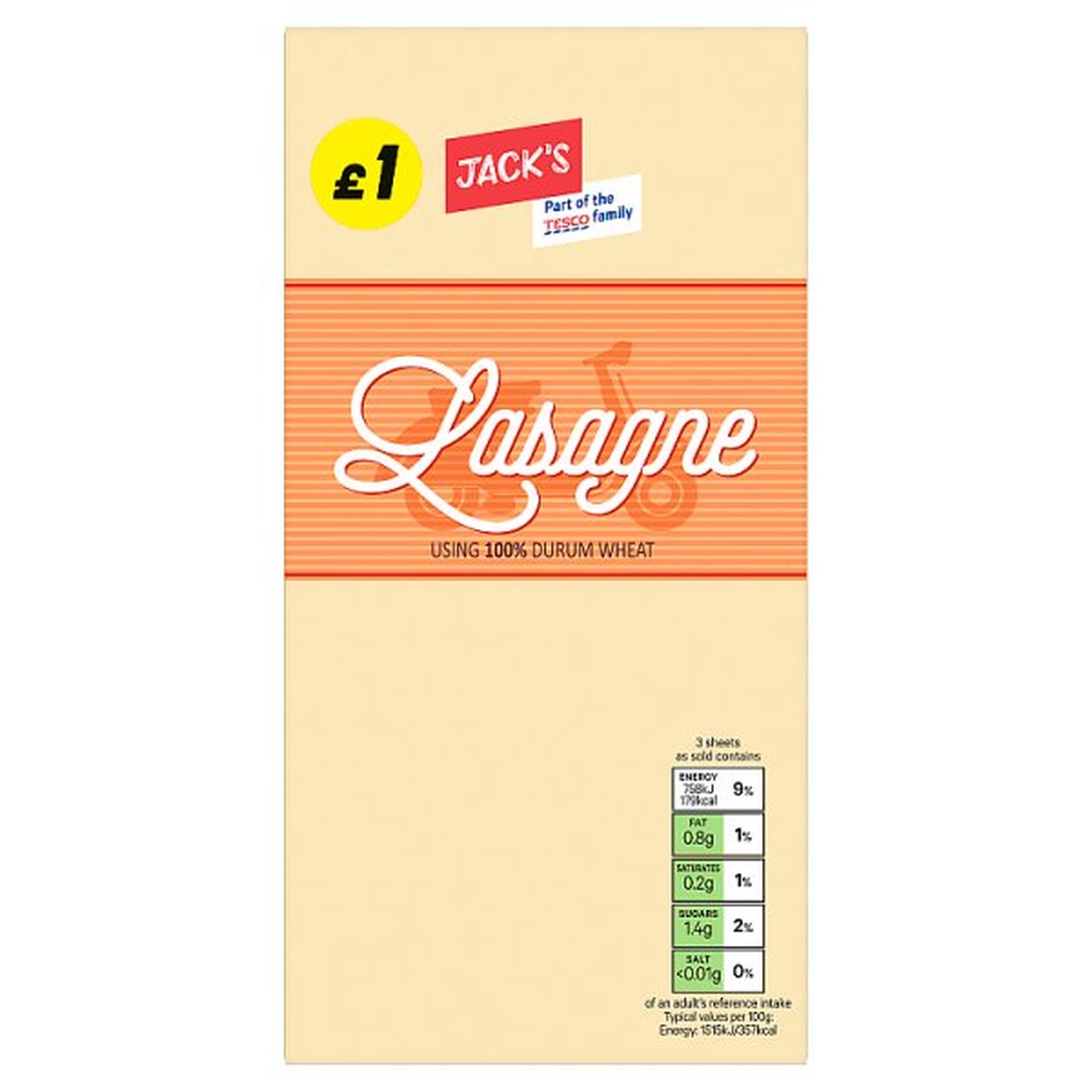 Jack's Lasagne 250g