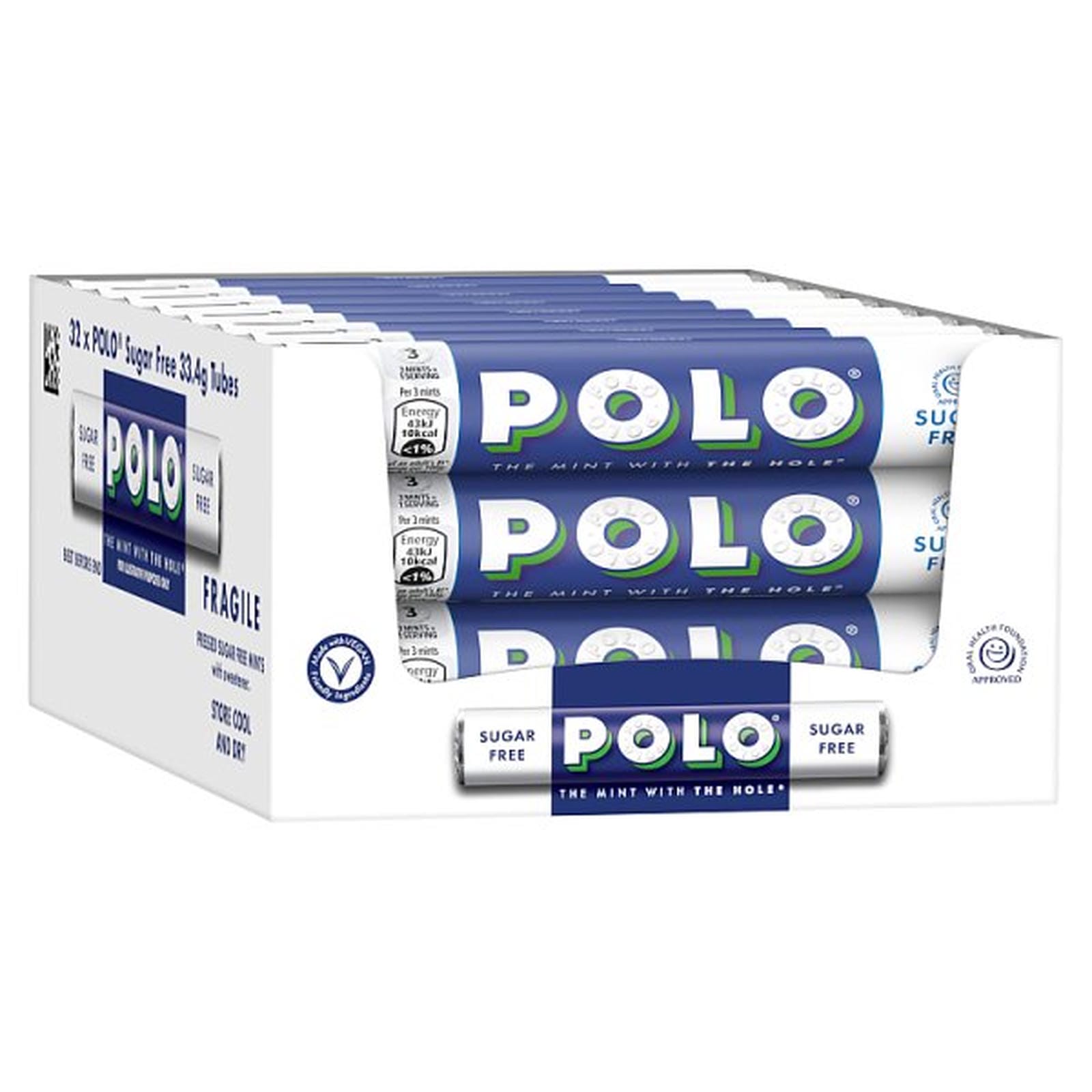Polo Sugar Free Mint Tube 33.4g