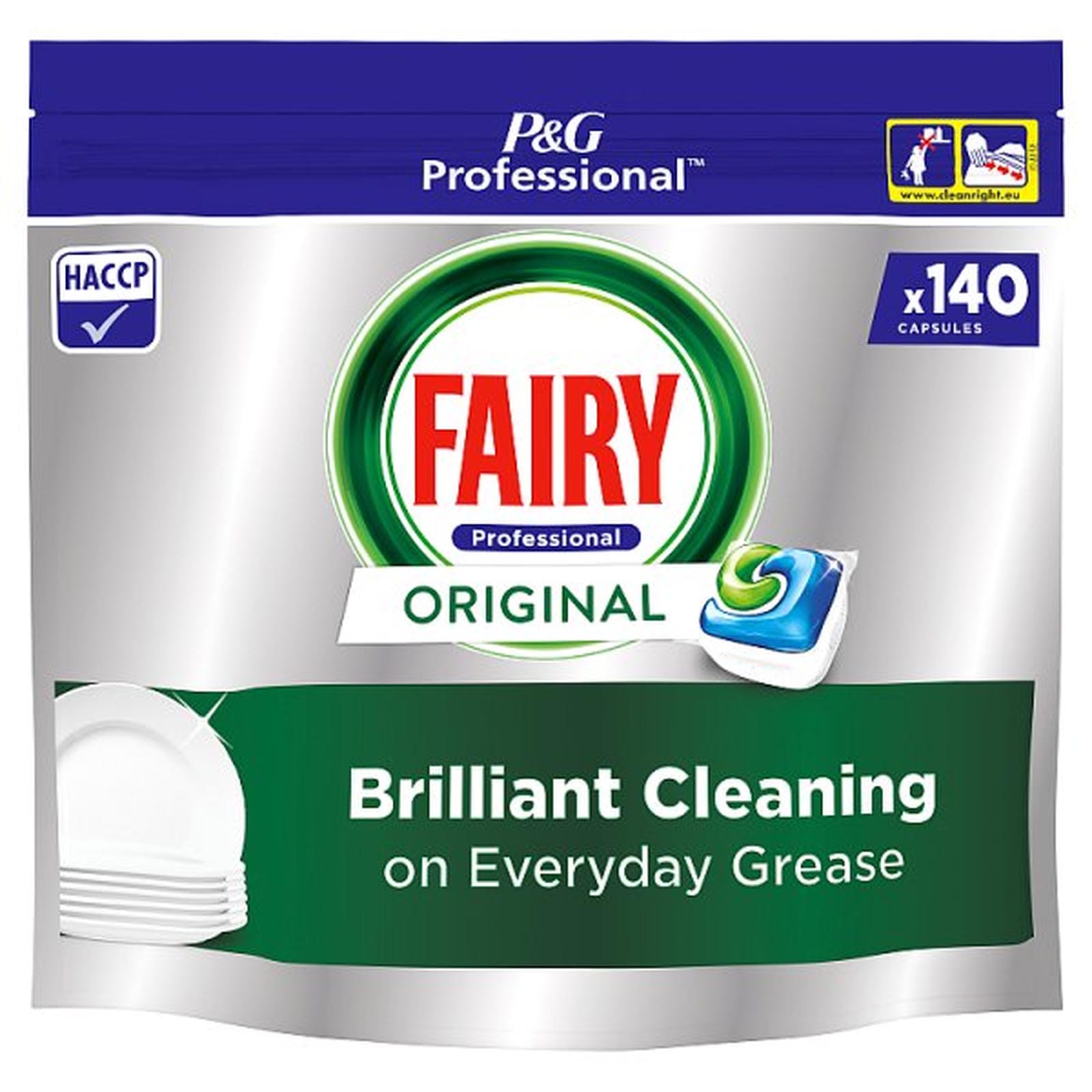 Fairy Professional Original Dishwasher Tablets 140 Washes