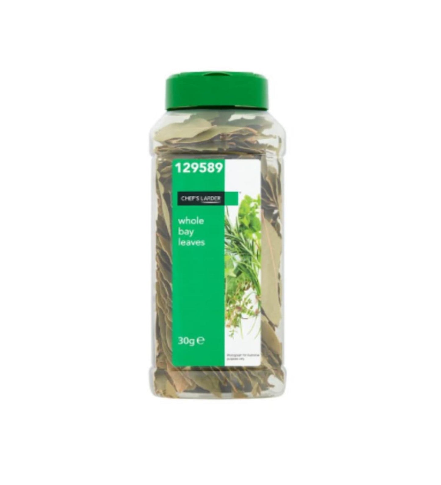Chef's Larder Whole Bay Leaves 30g – 6 x 30g
