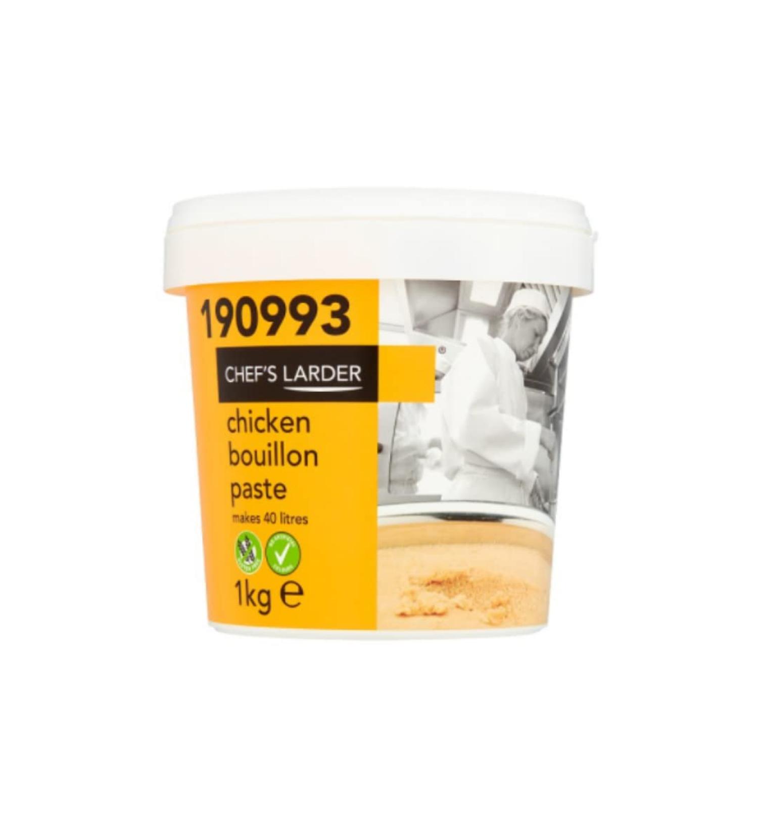 Chef's Larder Chicken Bouillon Paste 1kg Multi Pack 2 x 1kg For Stocks And Sauces