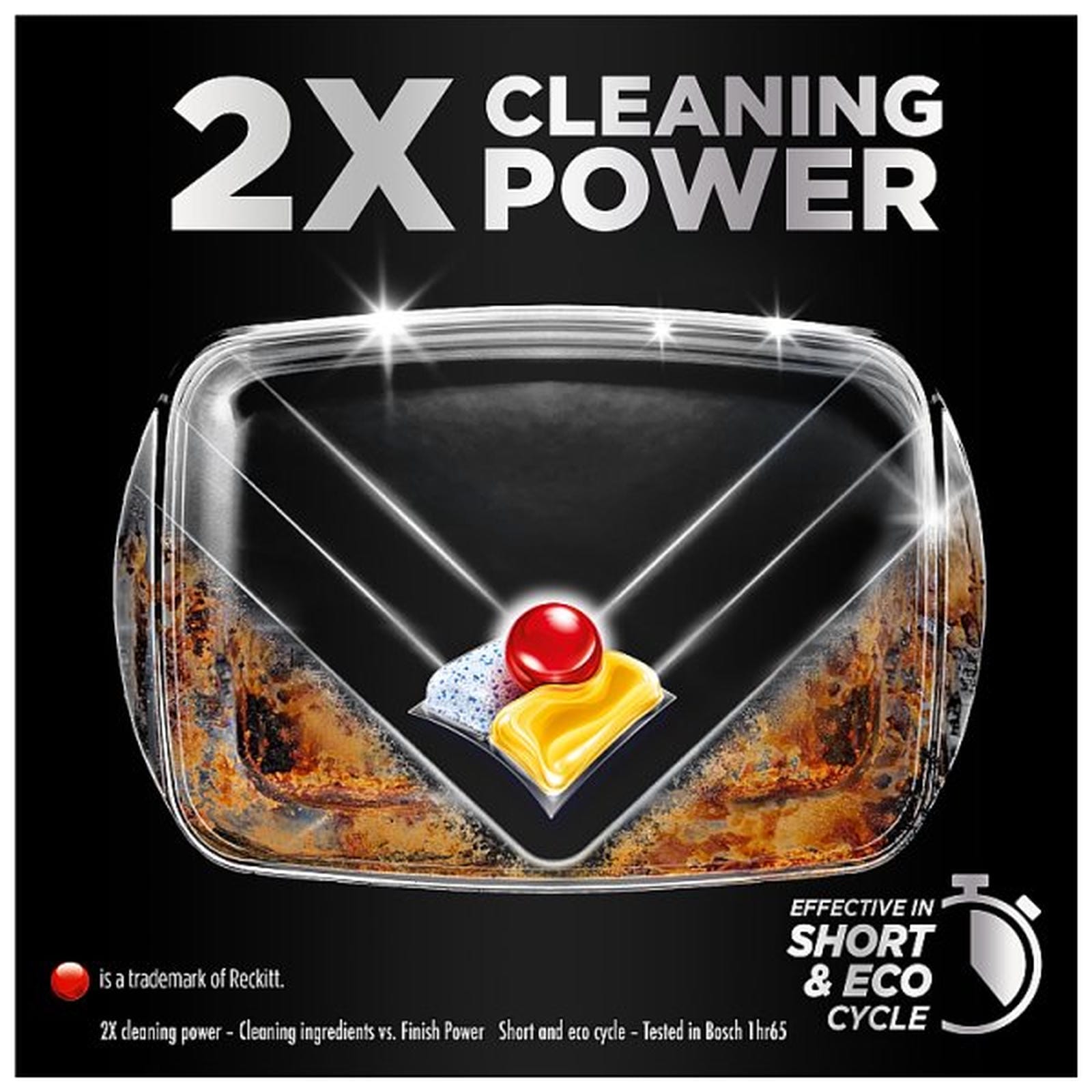 Finish Ultimate All In One Dishwasher Tablets Lemon - 92 Tabs