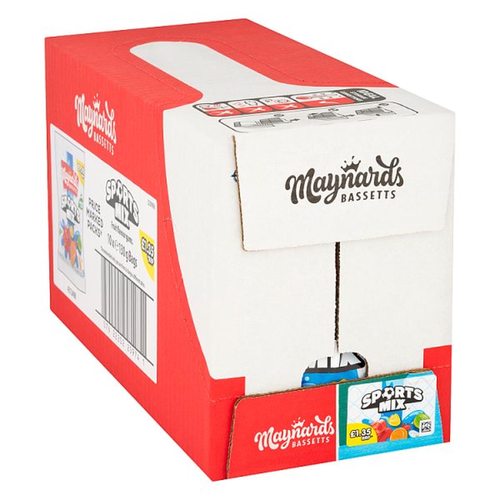 Maynards Bassetts Sports Mix Sweets Sharing Bag £1.35 PMP 130g