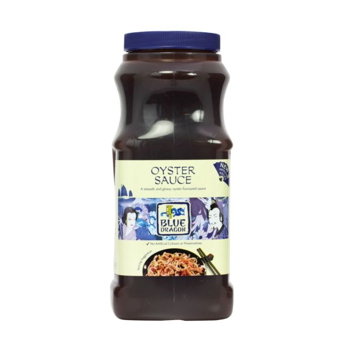 Blue Dragon Oyster Sauce Foodservice Bulk Suitable For Retail And Catering Use 1 Litre 6 x 1 Litre