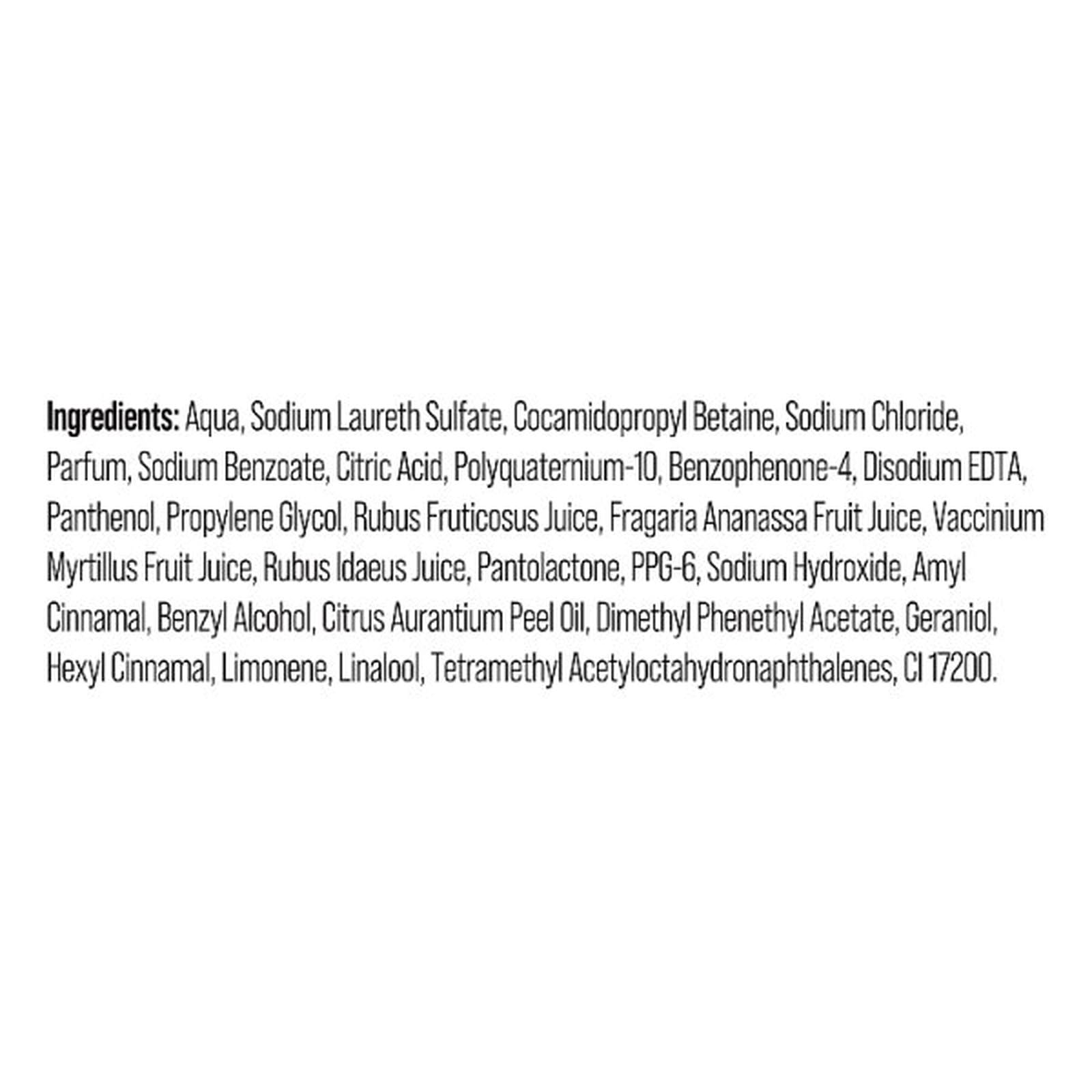Alberto Balsam Sunkissed Raspberry Shampoo 300ml