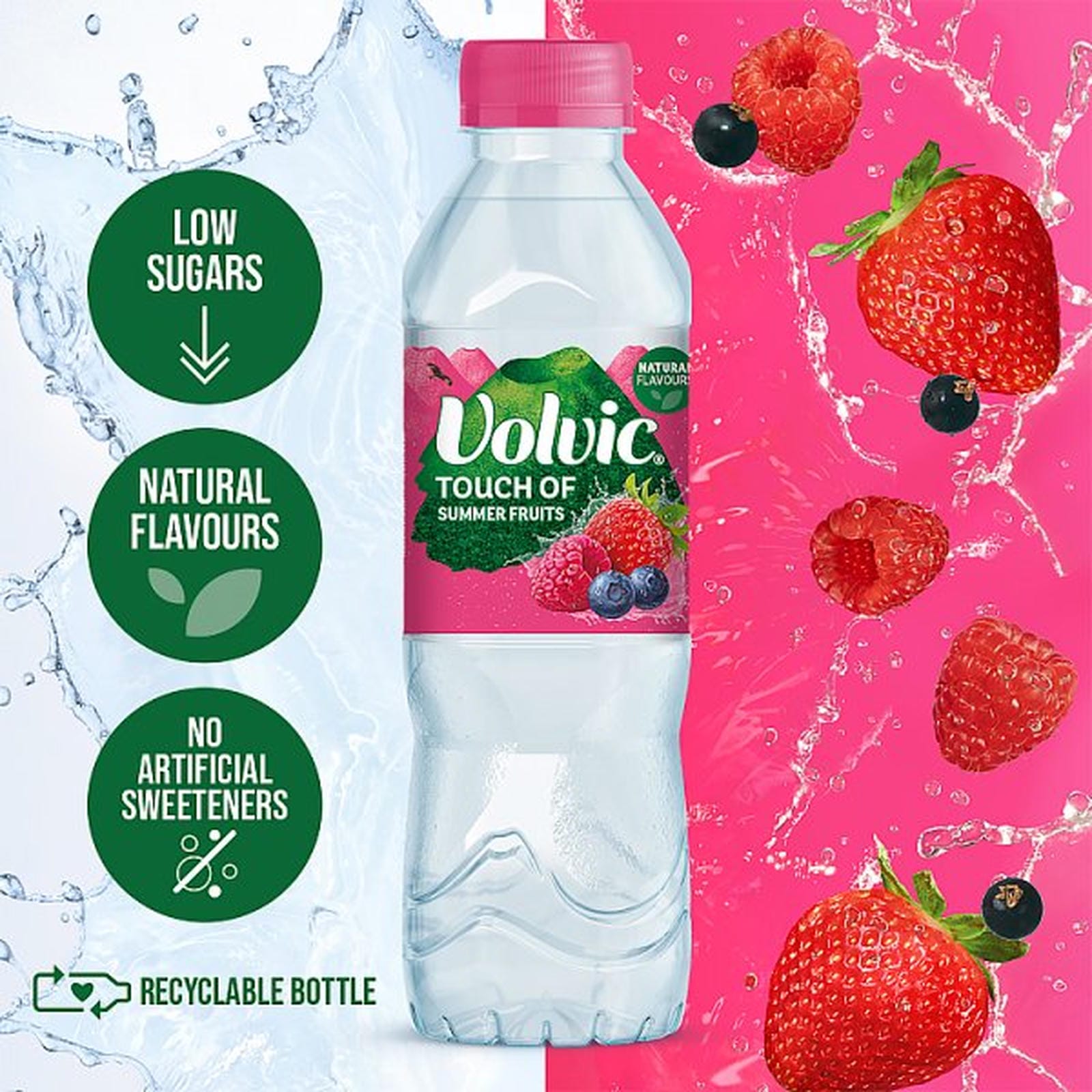 Volvic Touch of Summer Fruits 500ml