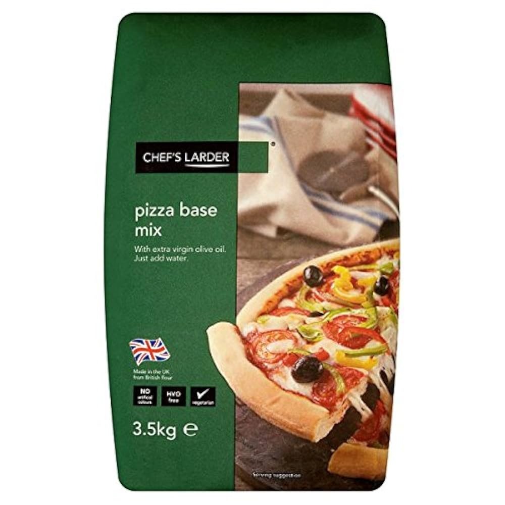 Chef's Larder Pizza Base Mix Foodservice Multi Pack 3.5kg 4 x 3.5kg For Retail Kitchens