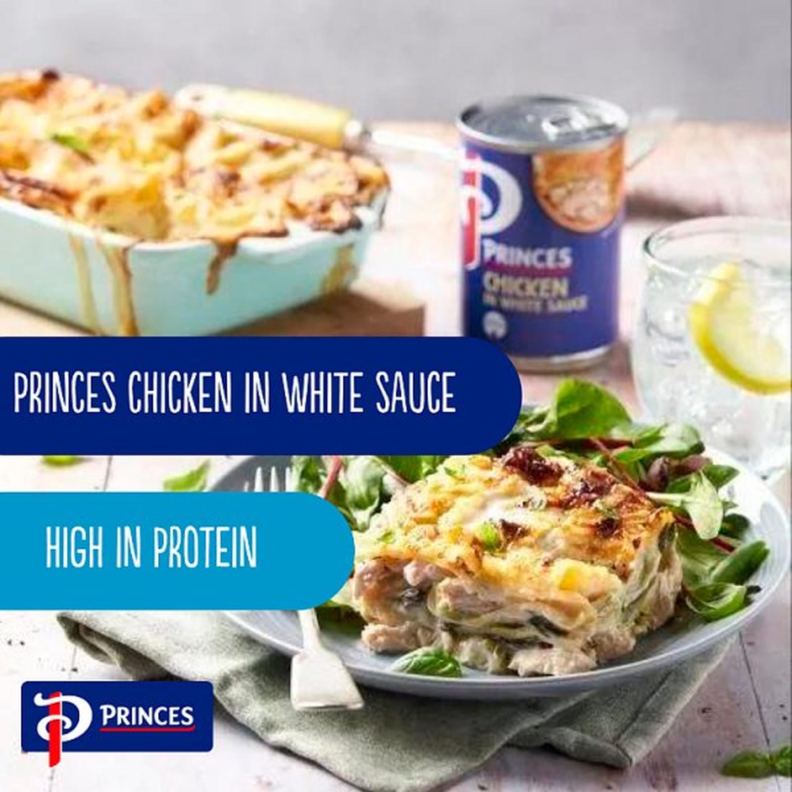 Princes Chicken in White Sauce 392g