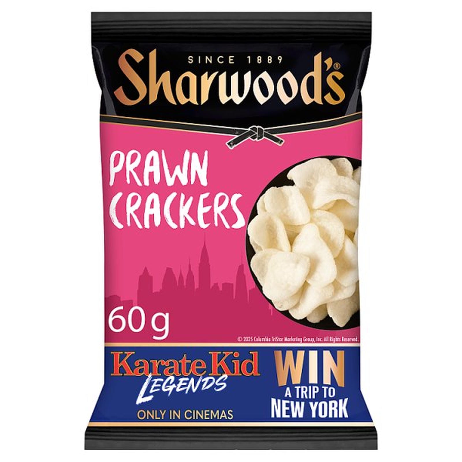 Sharwood's Ready To Eat Prawn Crackers 60g