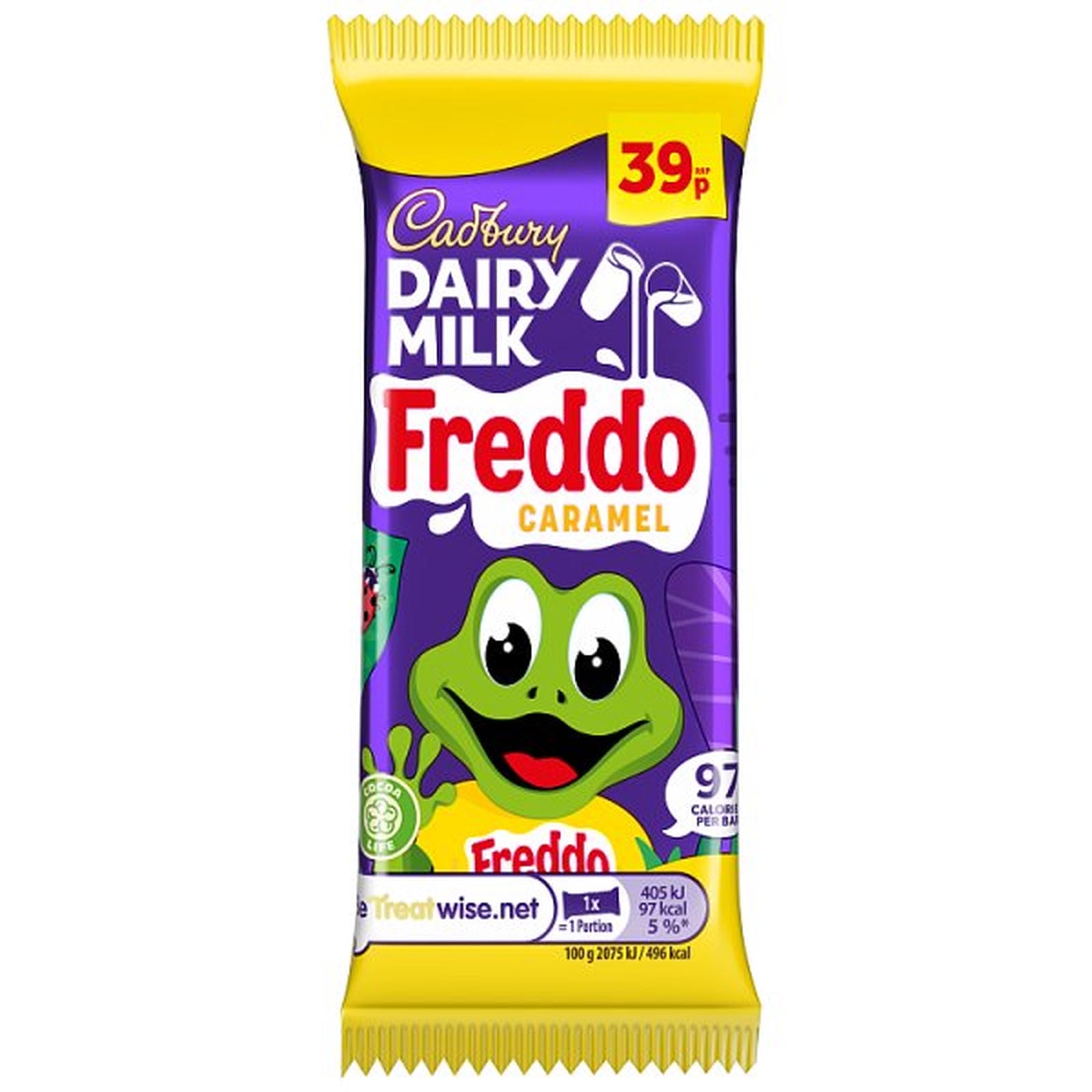 Cadbury Dairy Milk Freddo Caramel Chocolate Bar 19.5g